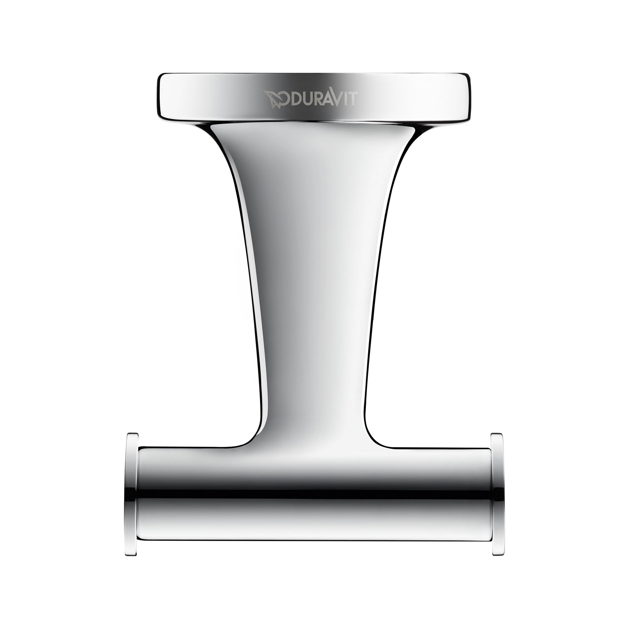 duravit starck t double robe hook chrome
