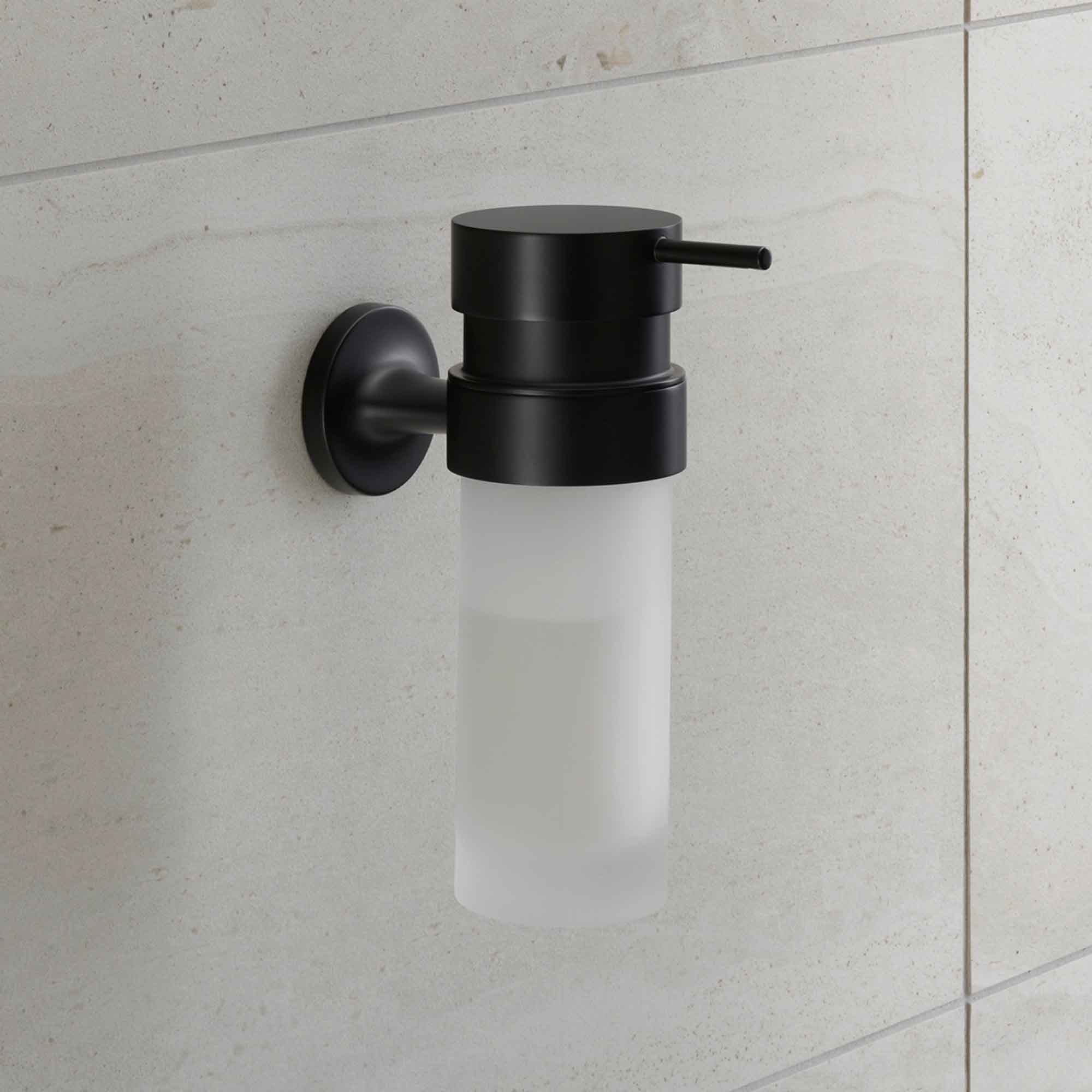 duravit starck t soap dispenser matt black