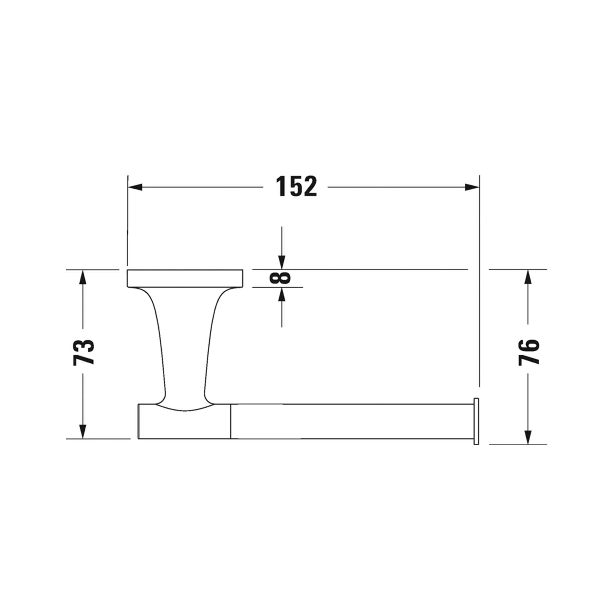 duravit starck t toilet roll holder