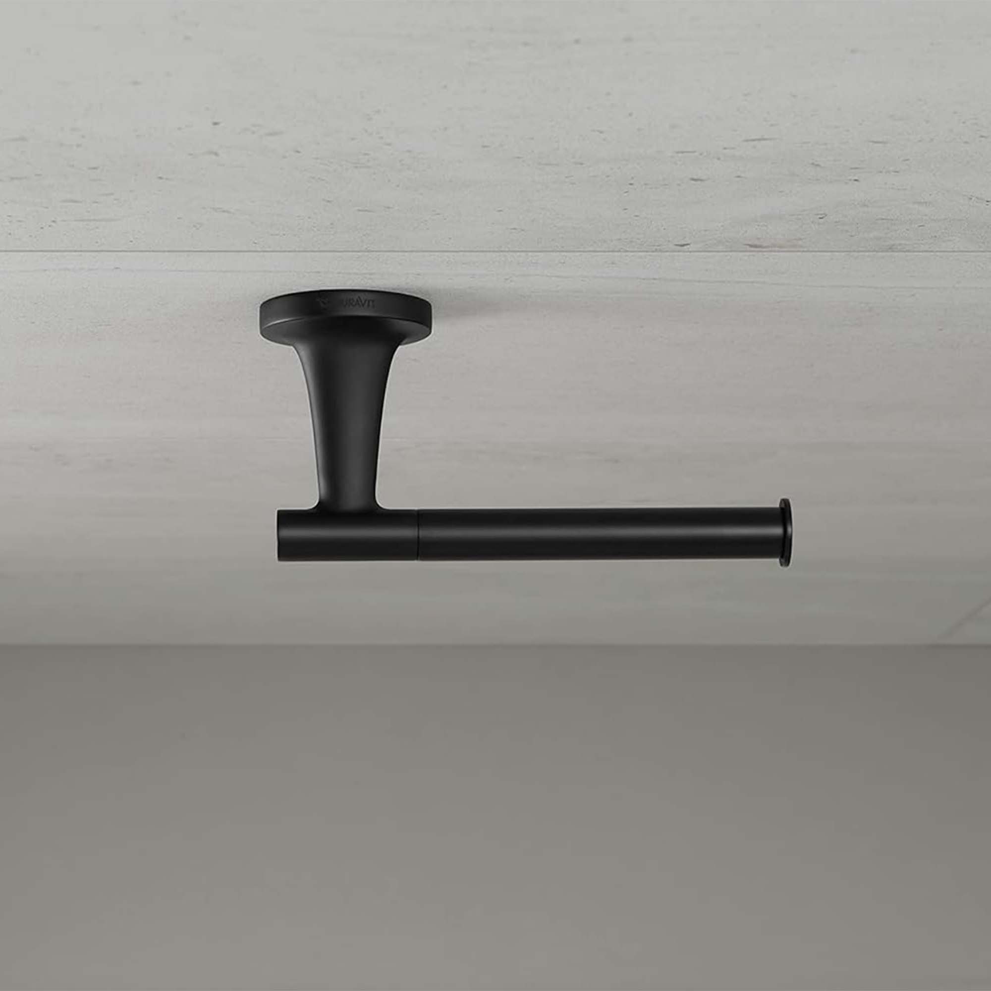 duravit starck-t toilet roll holder matt black
