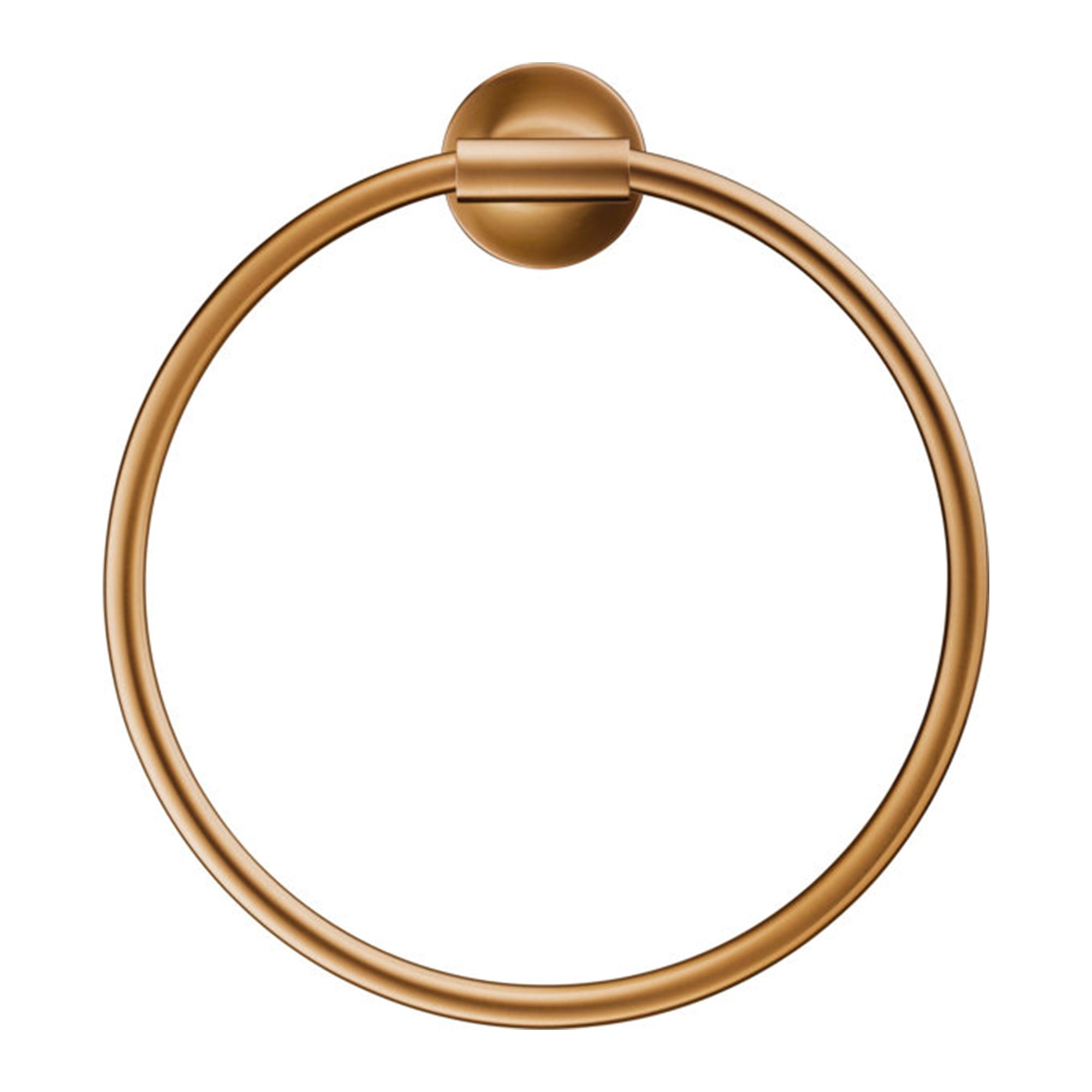 duravit starck t towel ring brushed bronze