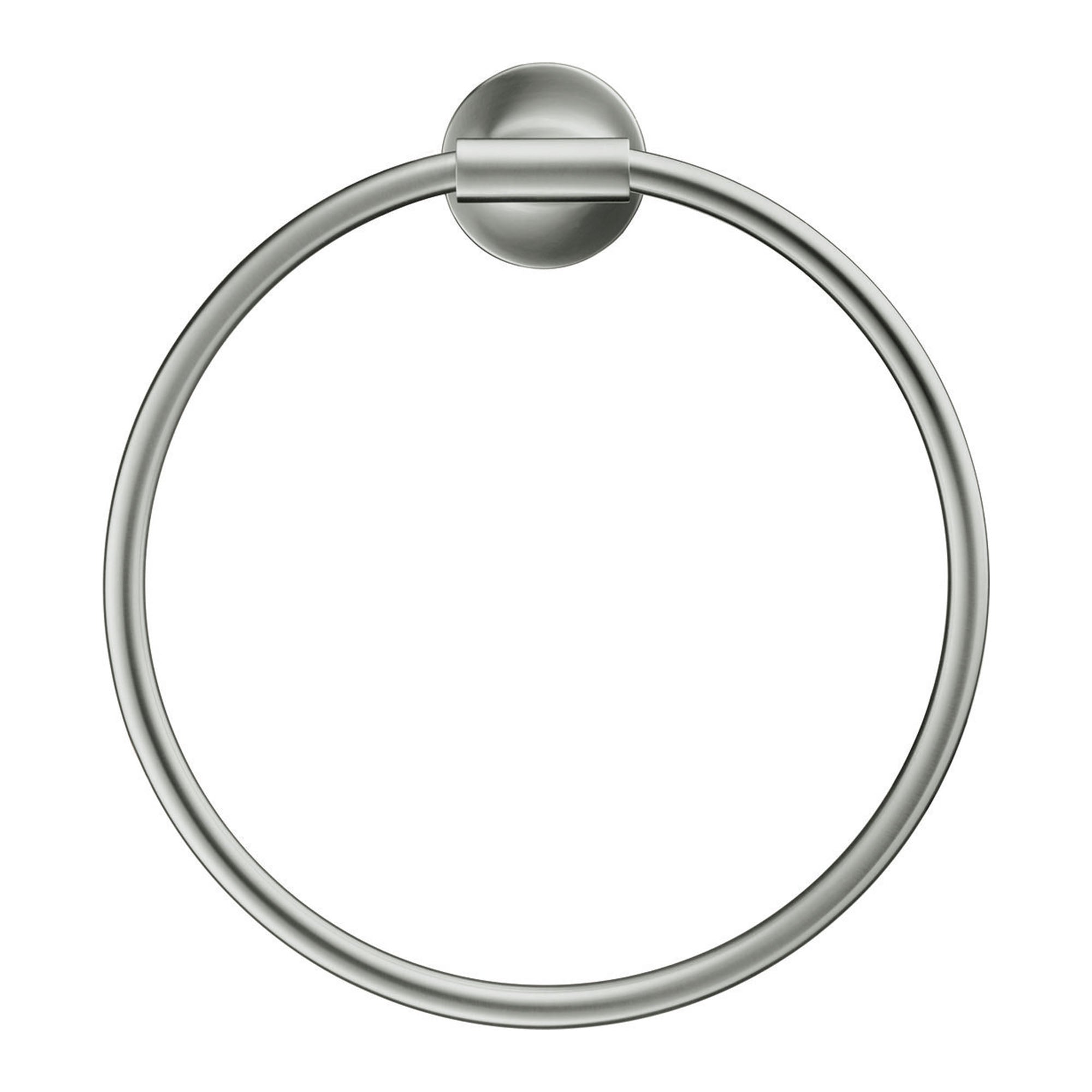 duravit starck t towel ring brushed stainless steel