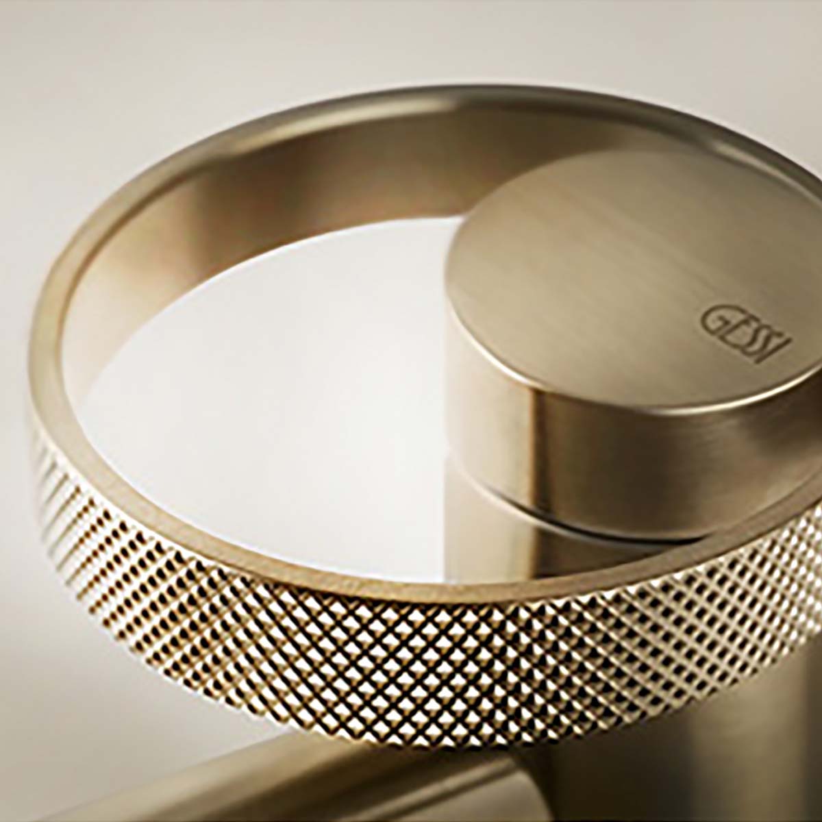 gessi anello basin mixer tap detailing