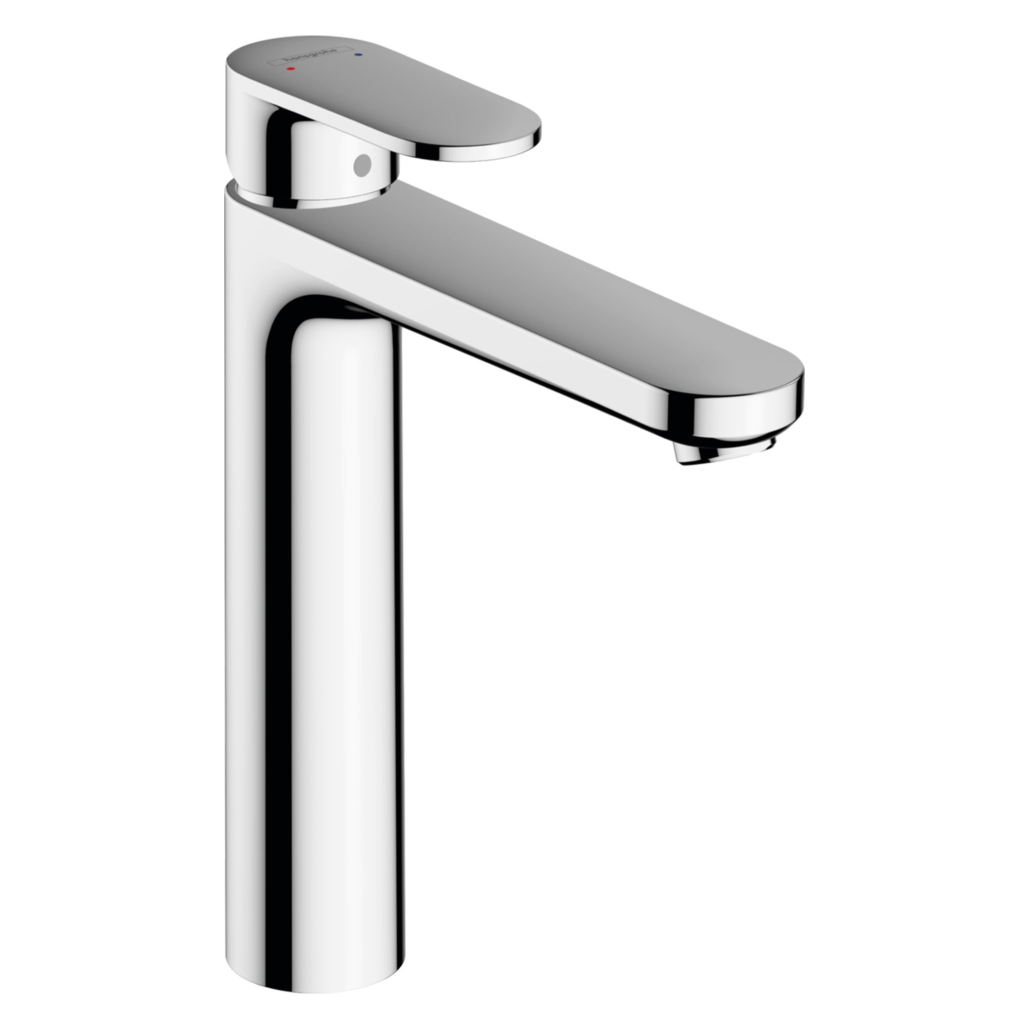 hansgrohe vernis blend 190 tall basin mixer with pop up waste chrome