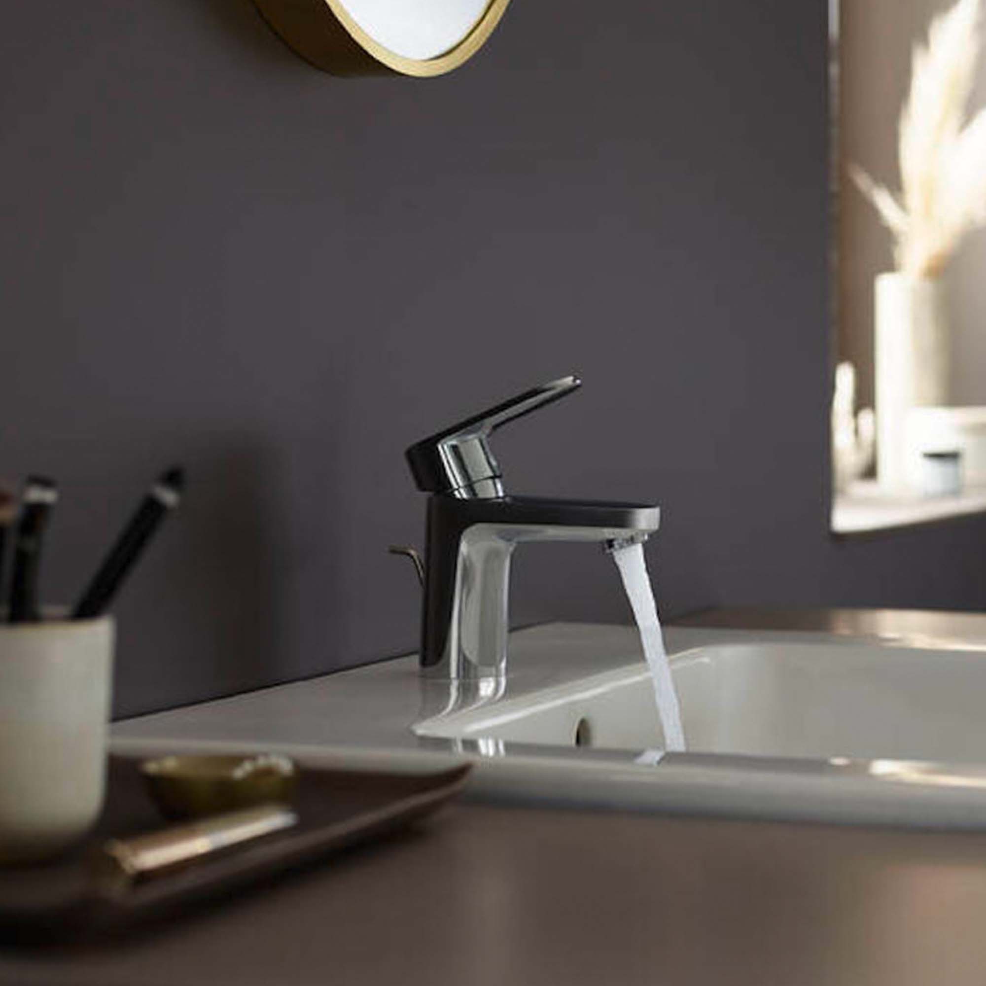 hansgrohe vernis blend 70 basin mixer with pop up waste chrome