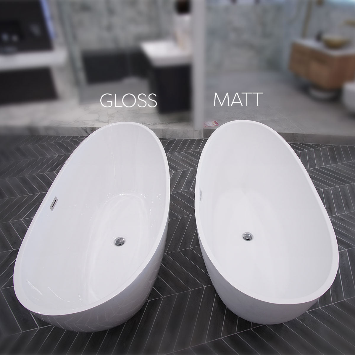 Granlusso Lusso Freestanding Bath Acrylic 1700mm