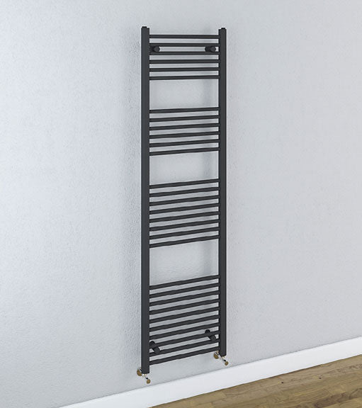 Madrid Heated Towel Rail Matt Anthracite