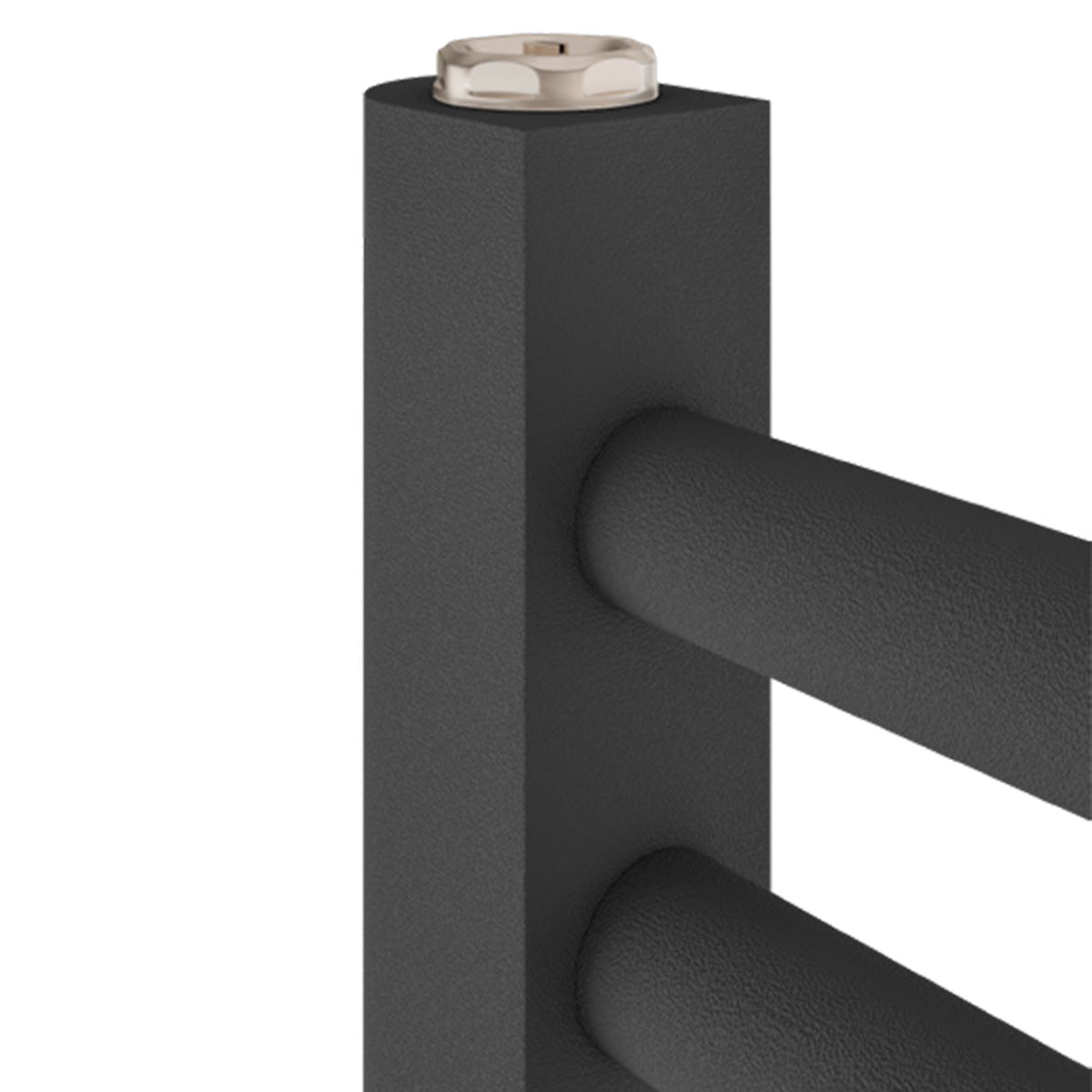 Madrid Heated Towel Rail Matt Anthracite