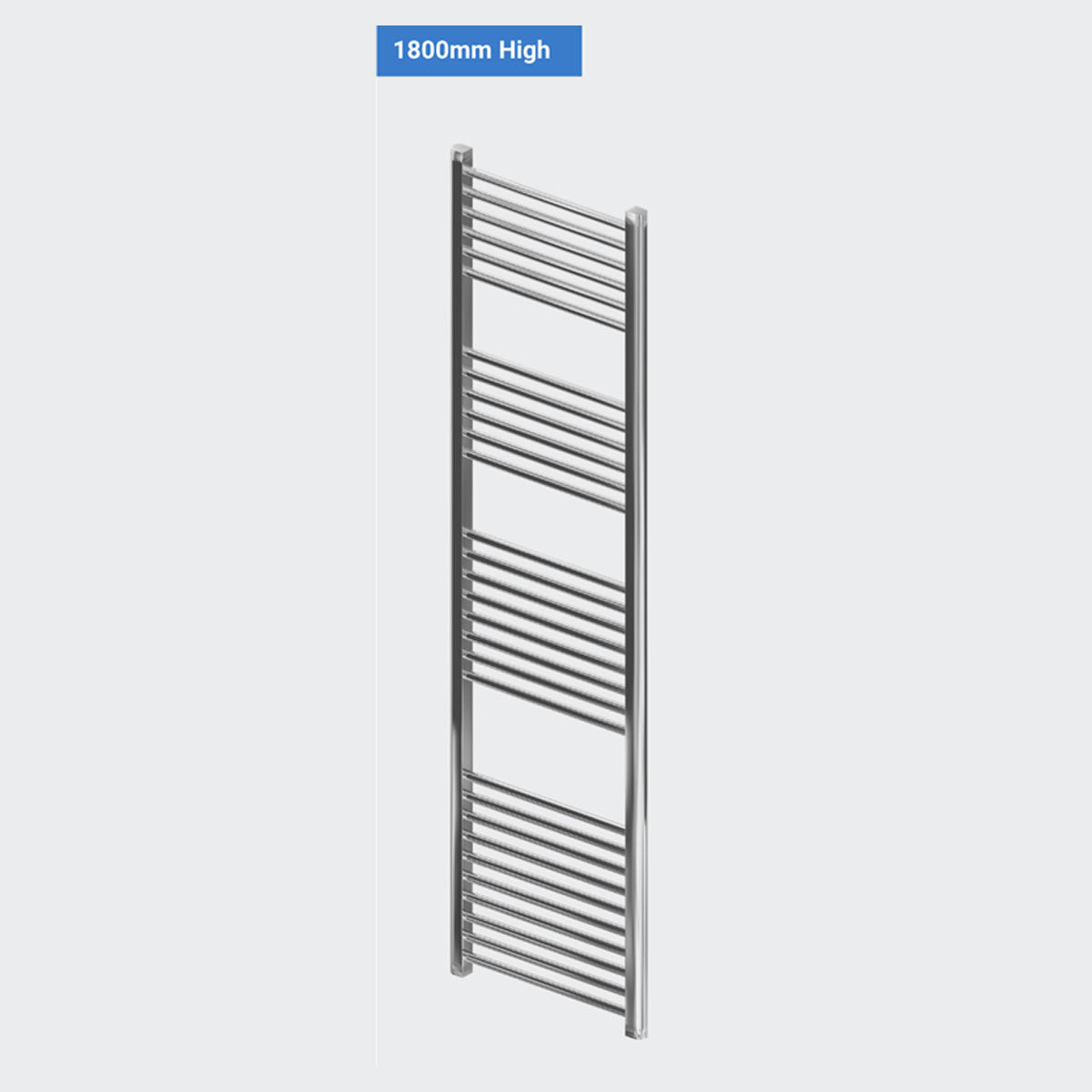 Madrid Heated Towel Rail Chrome