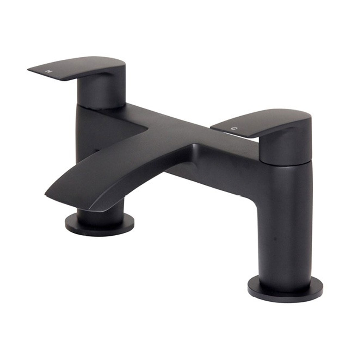 Deluxe Manly Bath Filler Matt Black