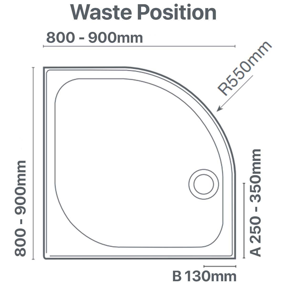 merlyn touchstone slip resistant shower tray quadrant dimensions