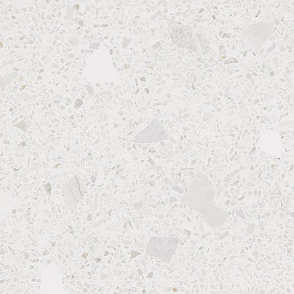 Miscela Blanco Terrazzo Effect Porcelain Tile 60x60cm Matt 