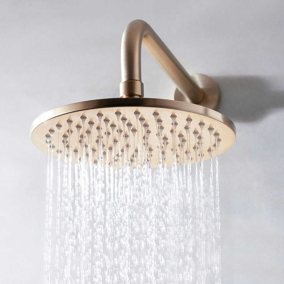 Crosswater MPRO Dual Outlet Concealed Thermo Shower Valve With Slide Rail Shower Kit & Fixed Shower Head