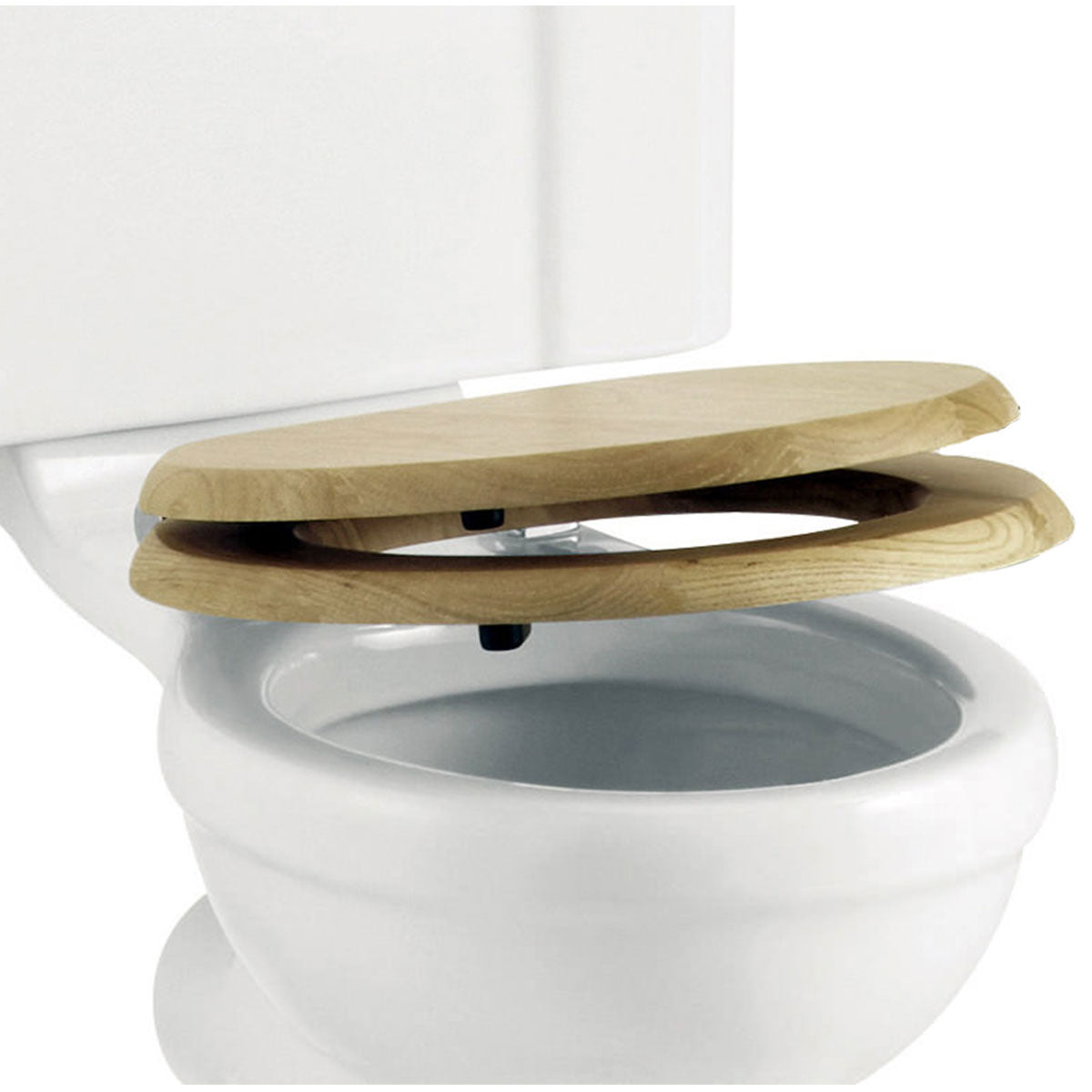Arcade Full Back To Wall Close Coupled Traditional Toilet Deluxe Bathrooms UK