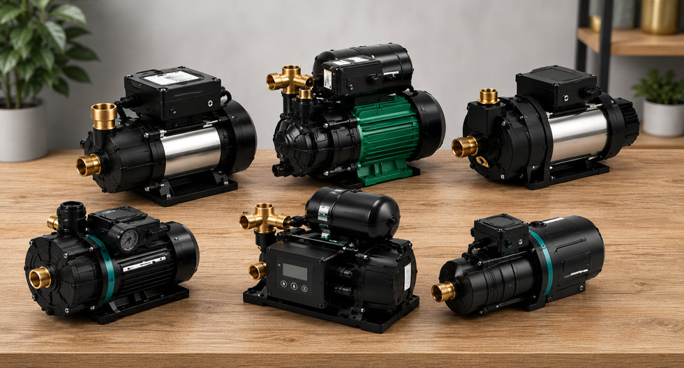 Positive and Negative Head Shower Pumps