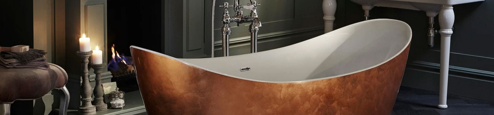 Heritage Bathrooms freestanding acrylic baths