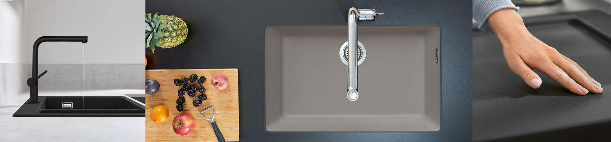 kitchen sinks collection banner