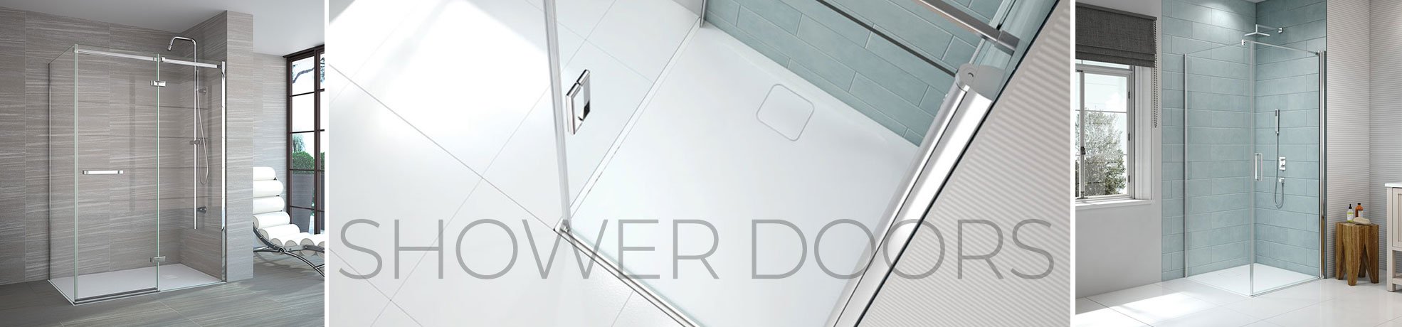 Shower Enclosures - Doors -Slate Trays - Quad - Wet Rooms - Bath Screens