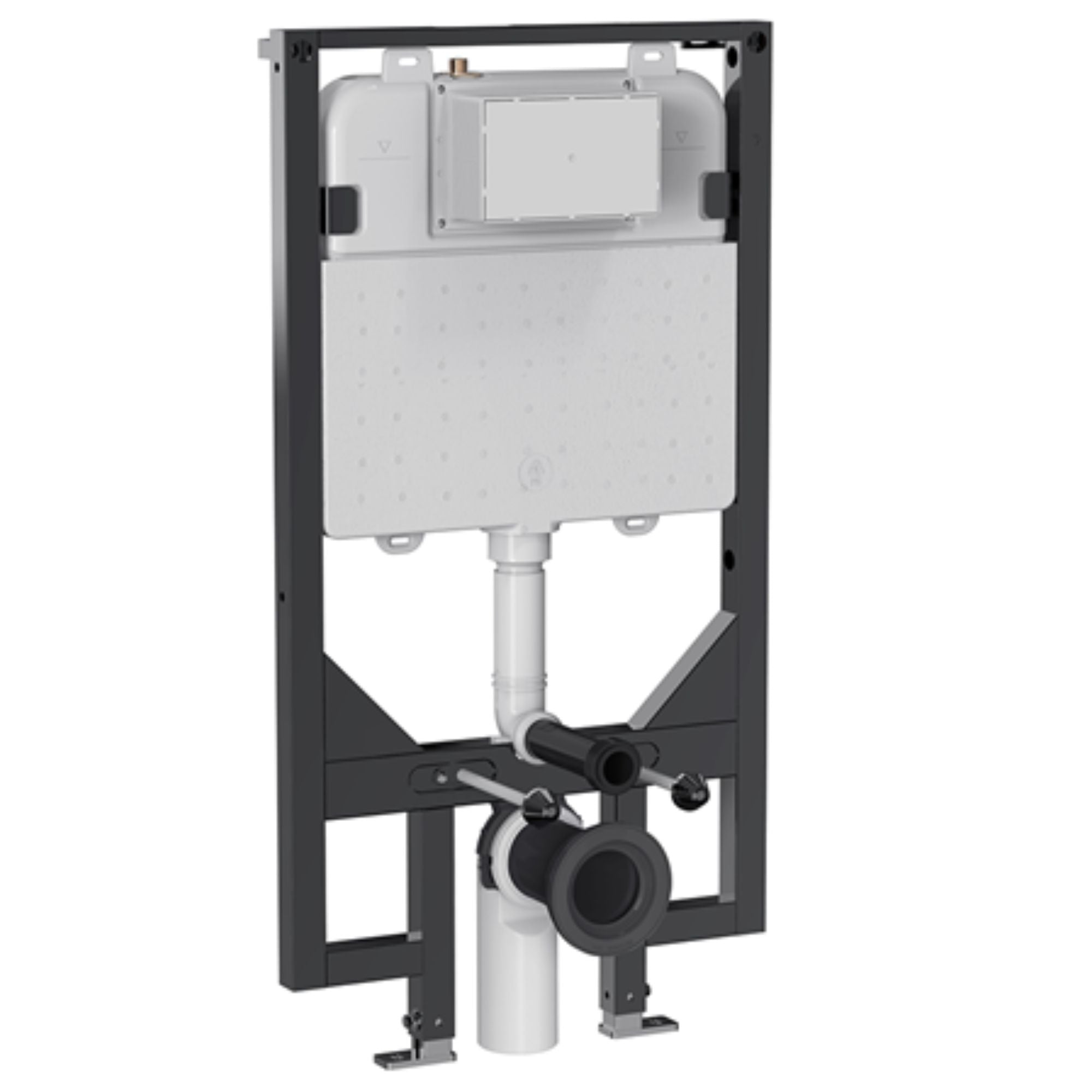 Burlington Slim Wall-Hung WC Support Frame With Concealed Cistern