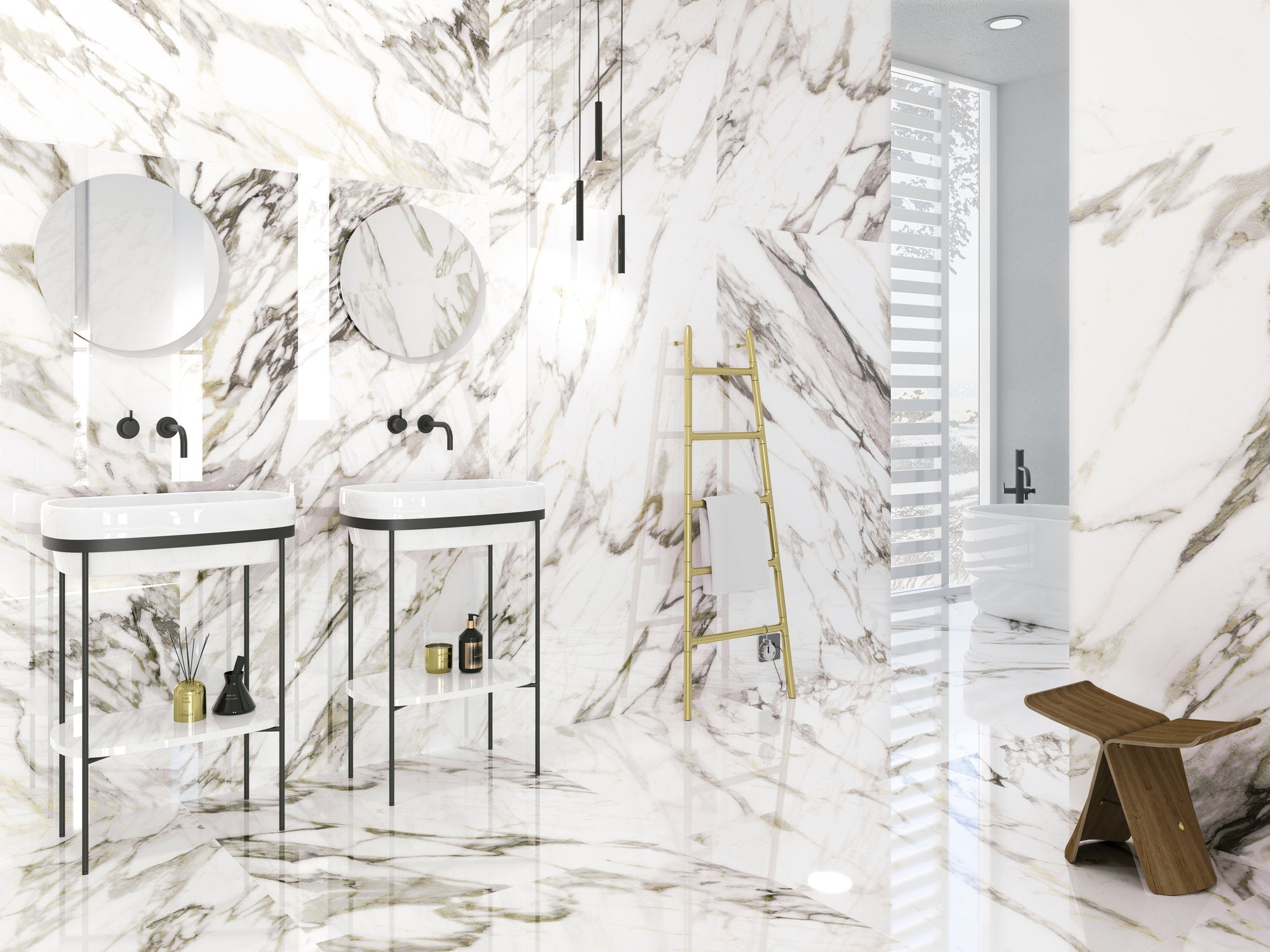 Macchia Vecchia Gold Tile Natural Matt 60x120cm