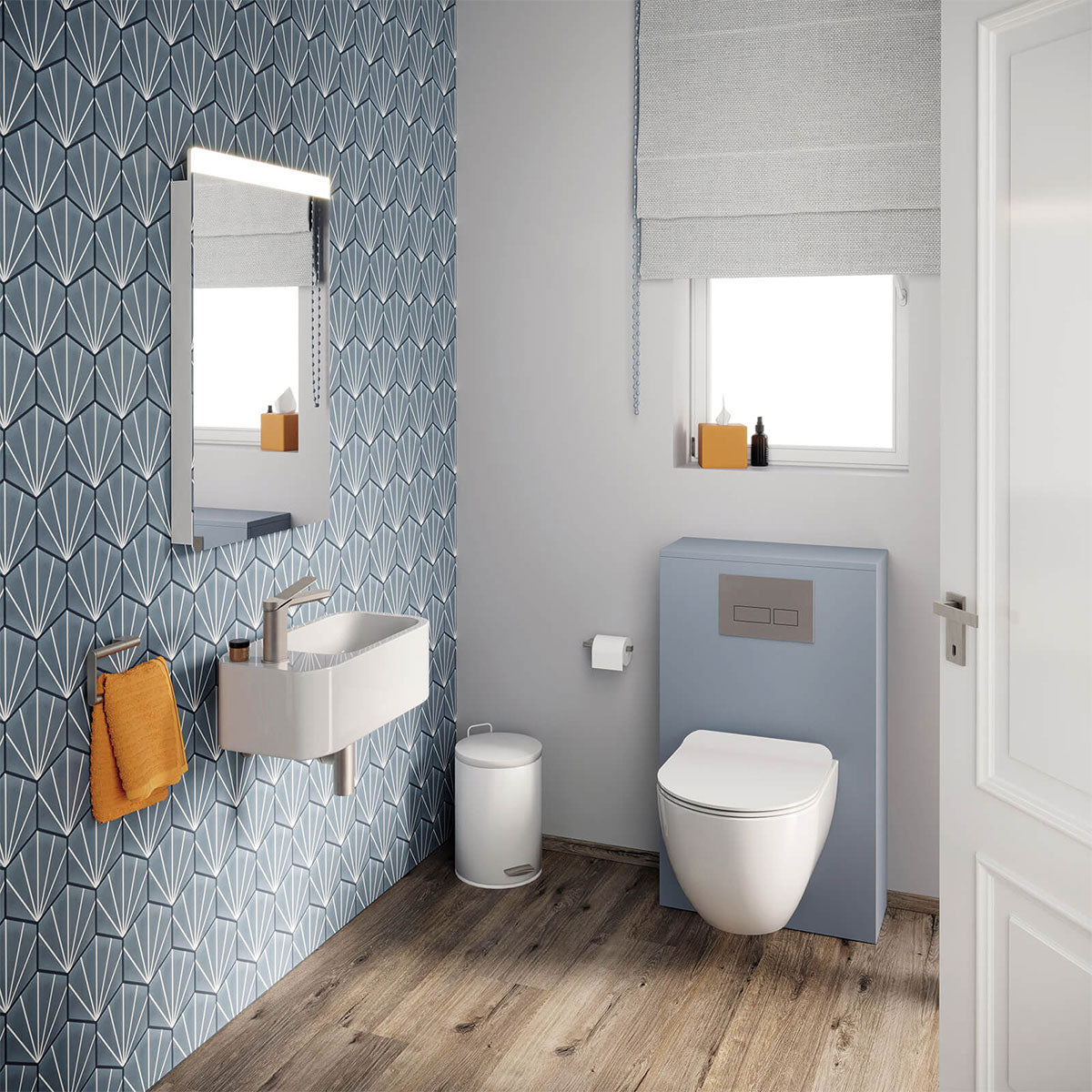 Crosswater Glide II Basin Mixer Tap Monobloc
