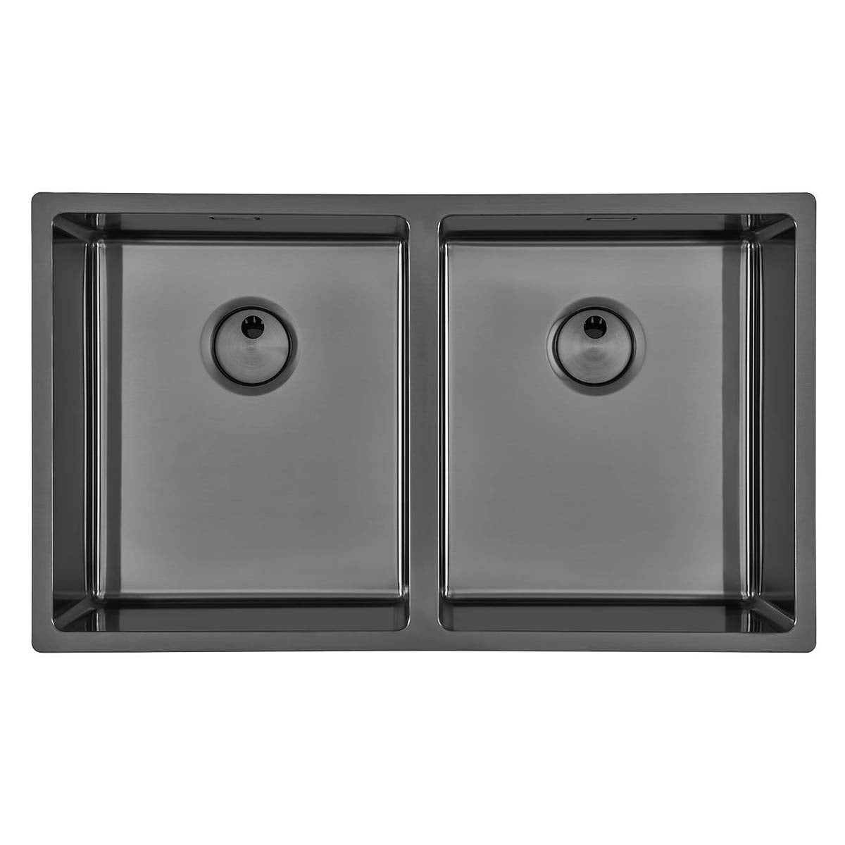 Foster Skin Double Kitchen Sink 750 Gun Metal PVD