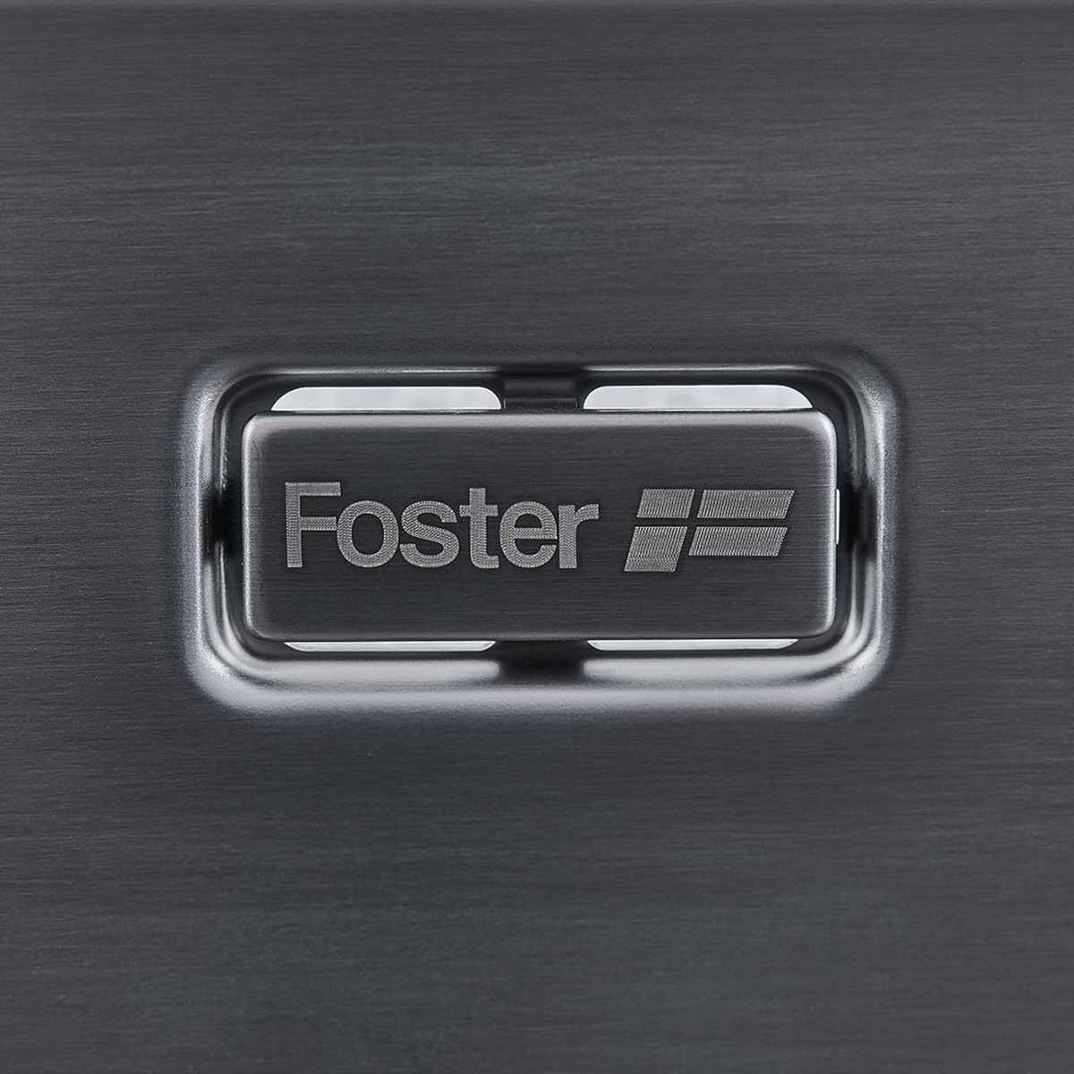 Foster Skin Kitchen Sink 400 Gun Metal PVD Logo