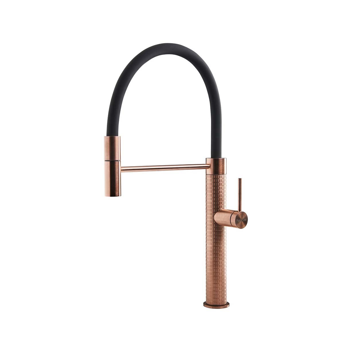 Foster skin single lever kitchen tap copper pvd