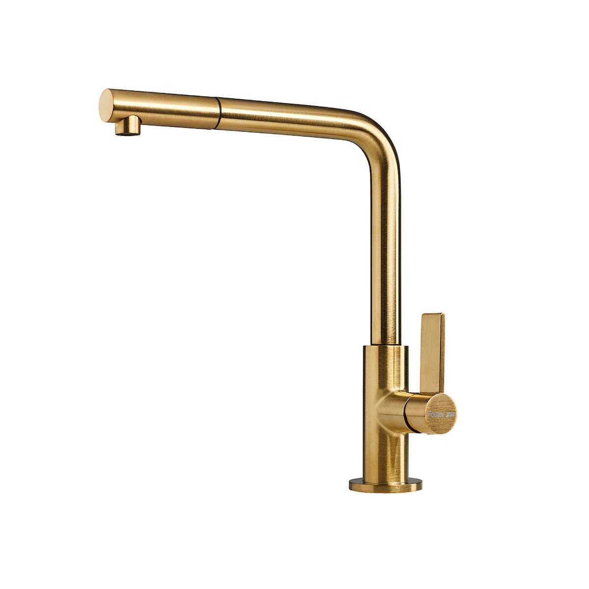 Foster vela plus aesthetica single lever kitchen tap gold pvd