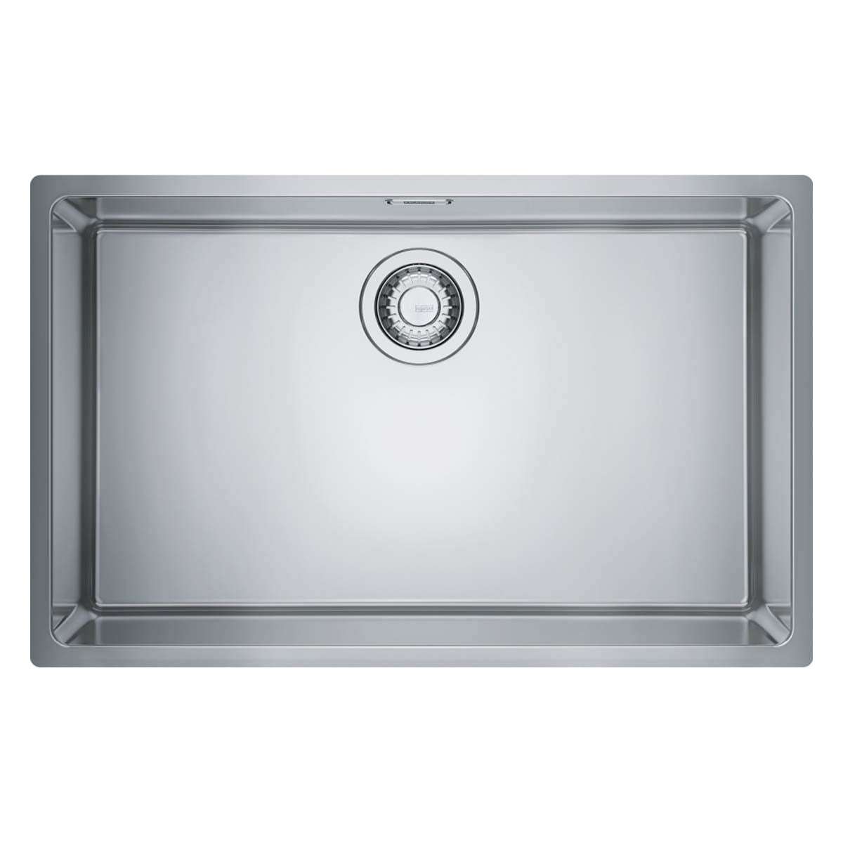 Franke Box Single Bowl Top Mounted Kitchen Sink 740x440mm Brushed Stainless Steel