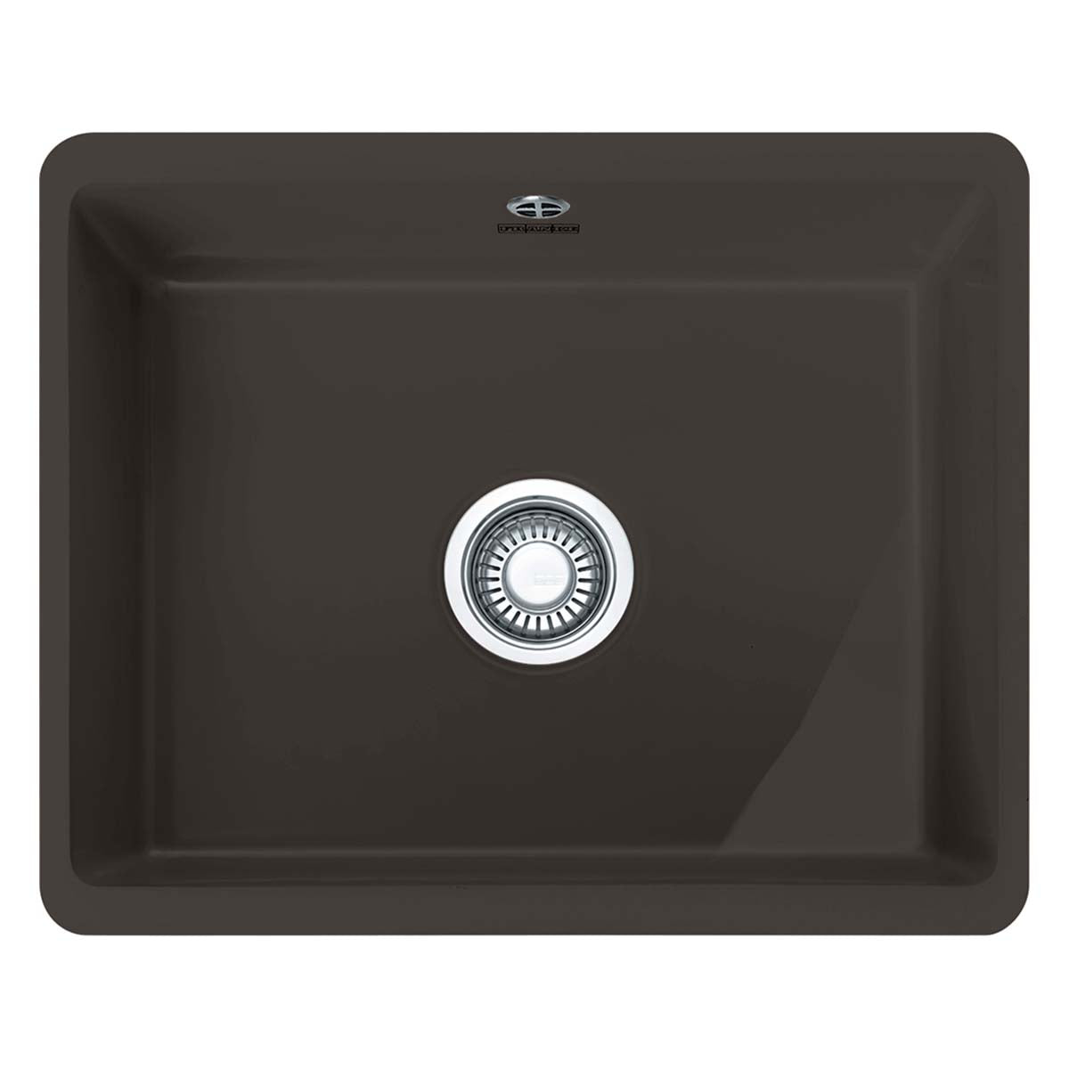 Franke Kubus KBK 110 40 Single Bowl Ceramic Undermount Kitchen Sink 545x445mm Graphite