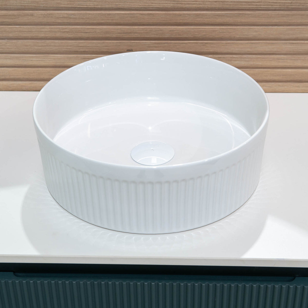 Sink Basins Rounded Florence Countertop Basin Round | Deluxe Bathrooms & Tiling Solutions UK