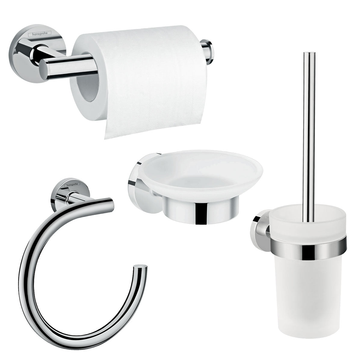 Hansgrohe Logis Universal Bathroom Accessories Pack