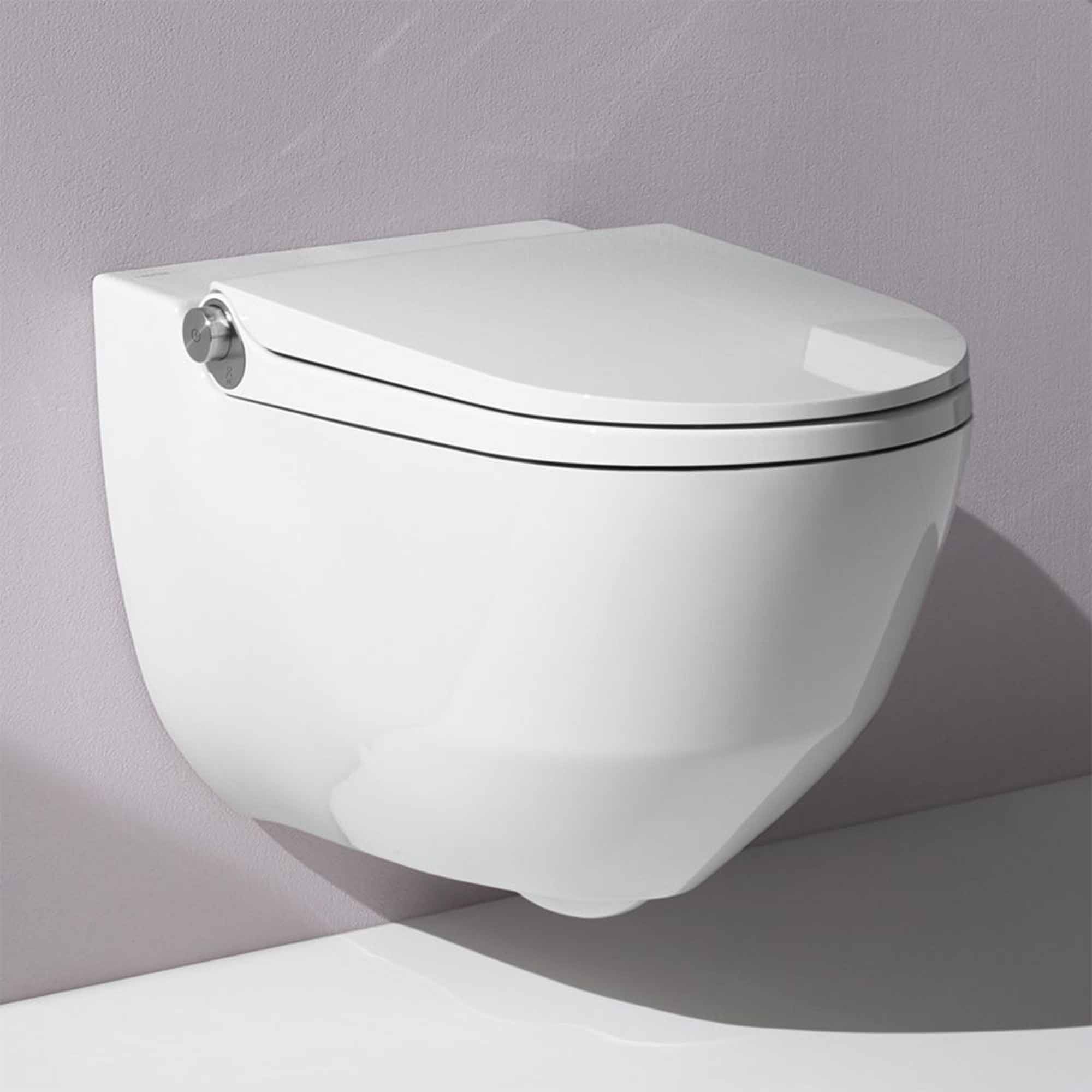 Laufen Cleanet Riva Rimless Wall Hung WC Pan Gloss White