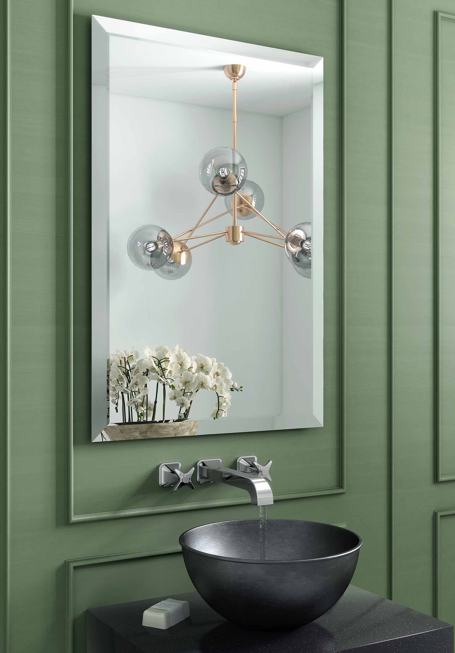 bay bathroom mirror 60