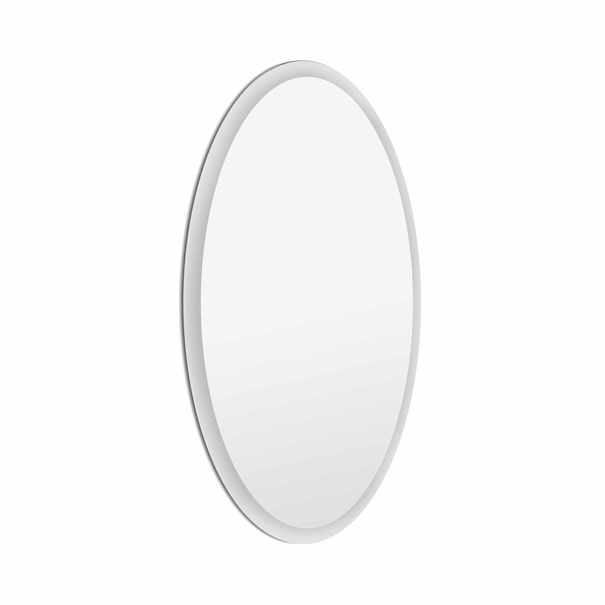 bay oval 60 bathroom mirror