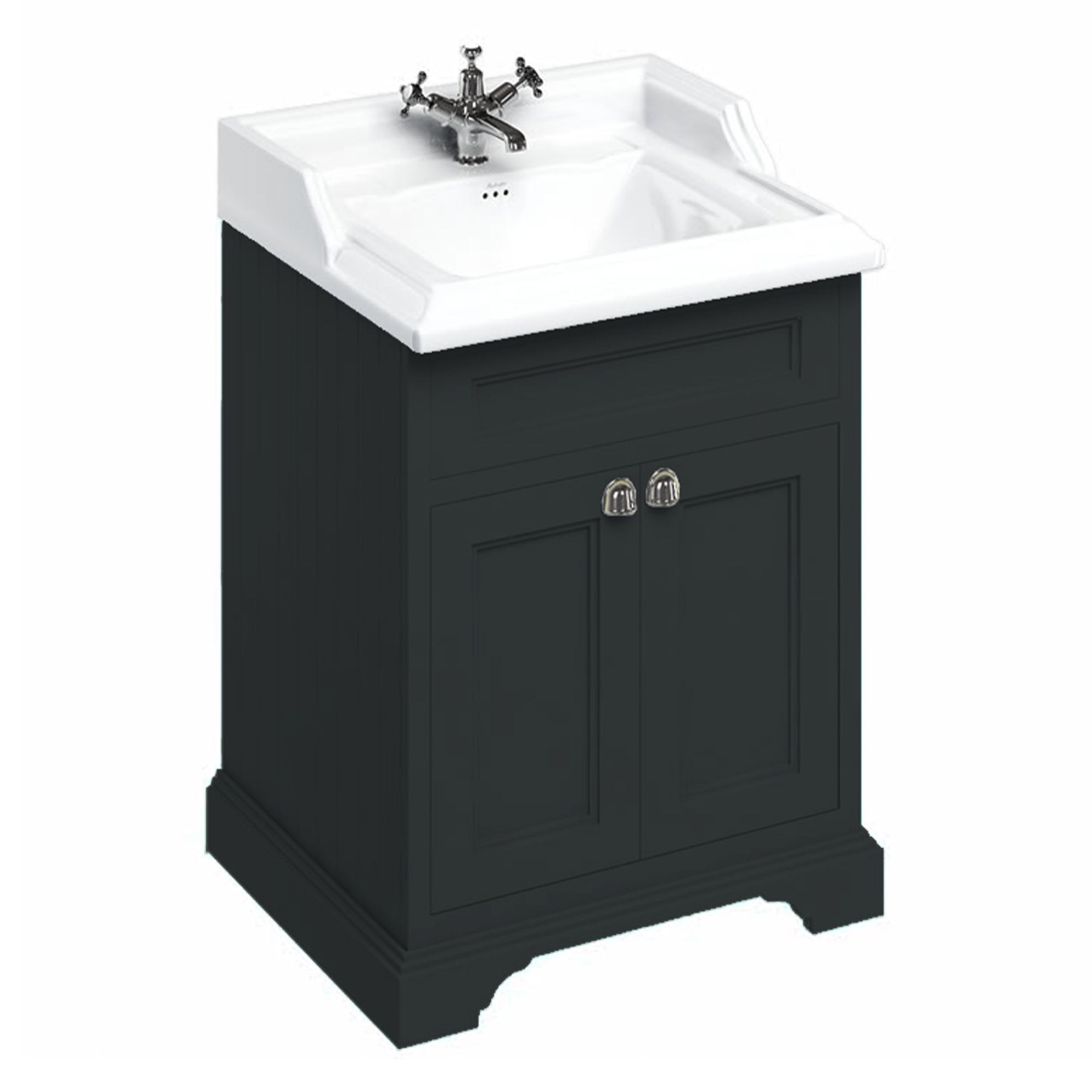 Burlington 650 Freestanding 2-Door Vanity Unit with Basin