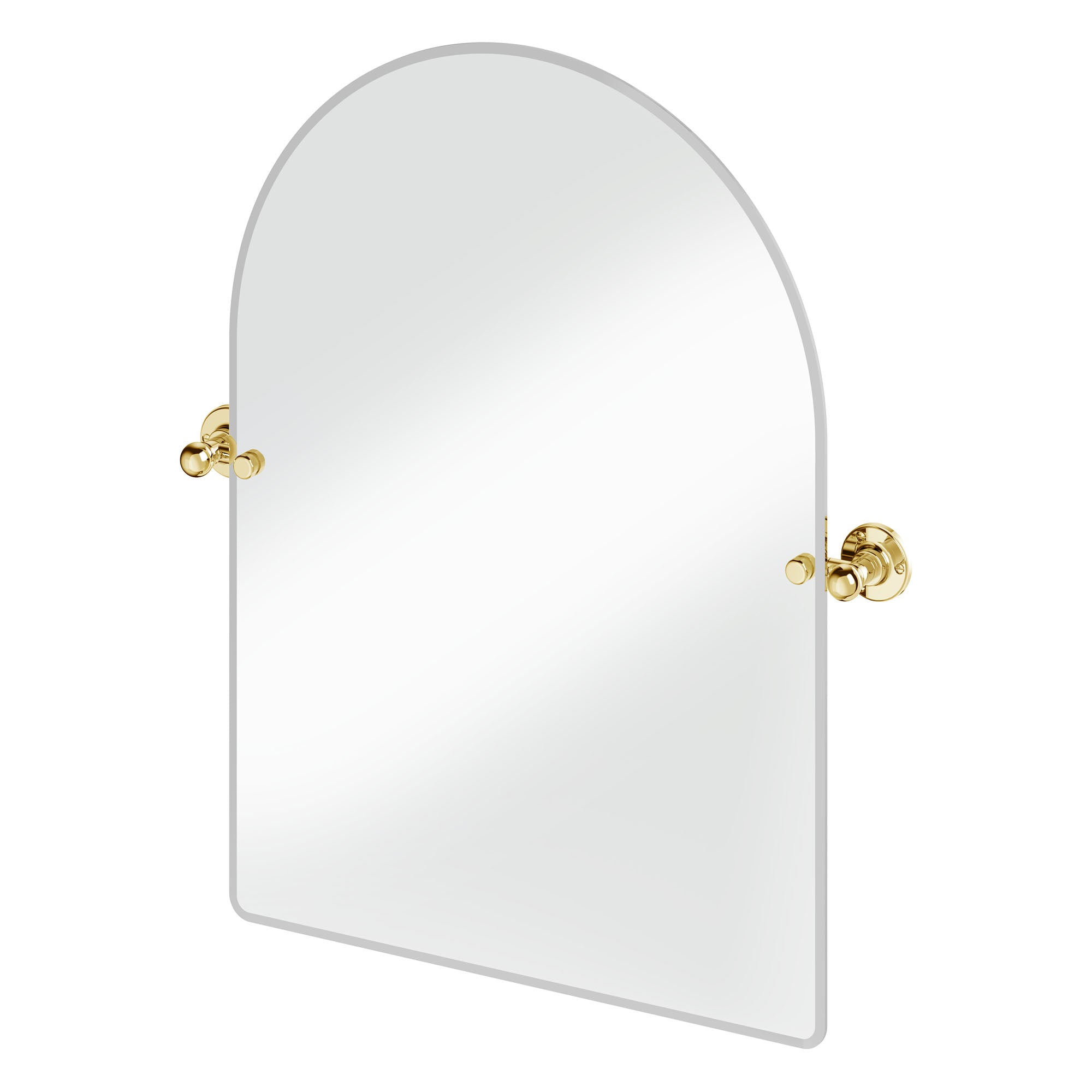 burlington arch hinged mirror 550x750mm with 1850 fixings gold