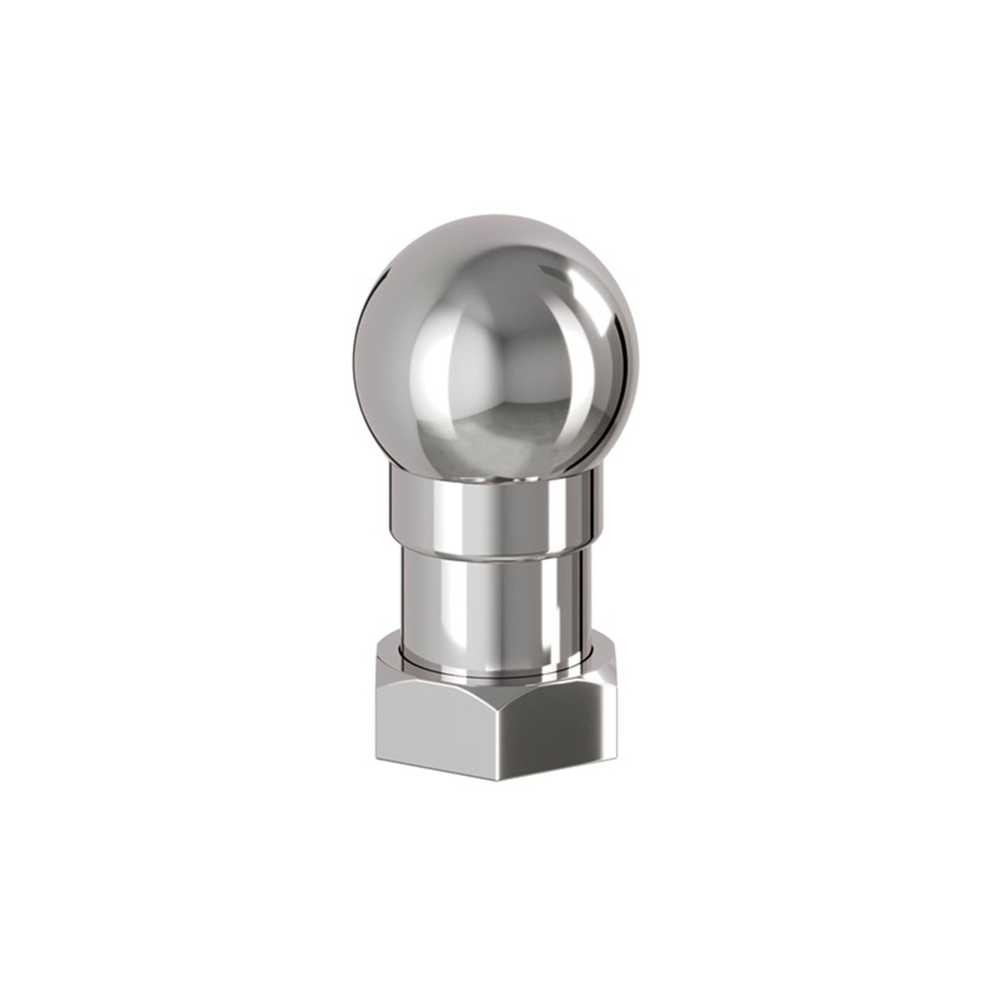 burlington classique profile finial chrome