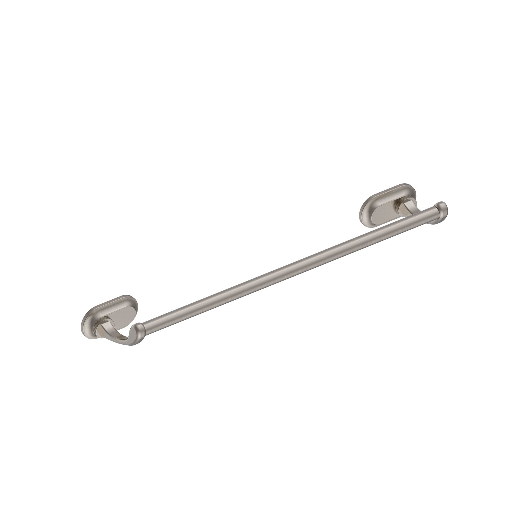 burlington guild 450 single towel rail brushed nickel