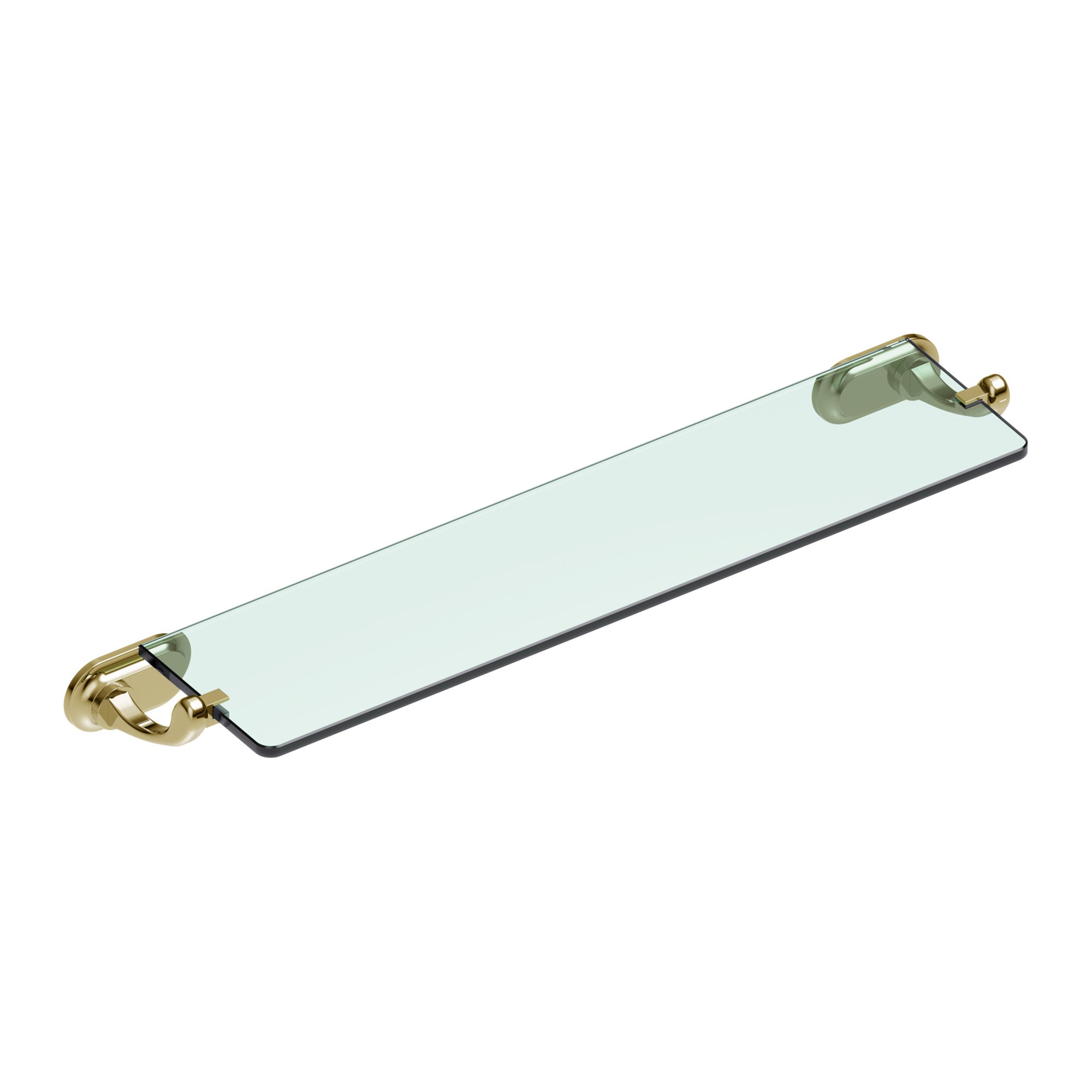 burlington guild 500 glass shelf gold