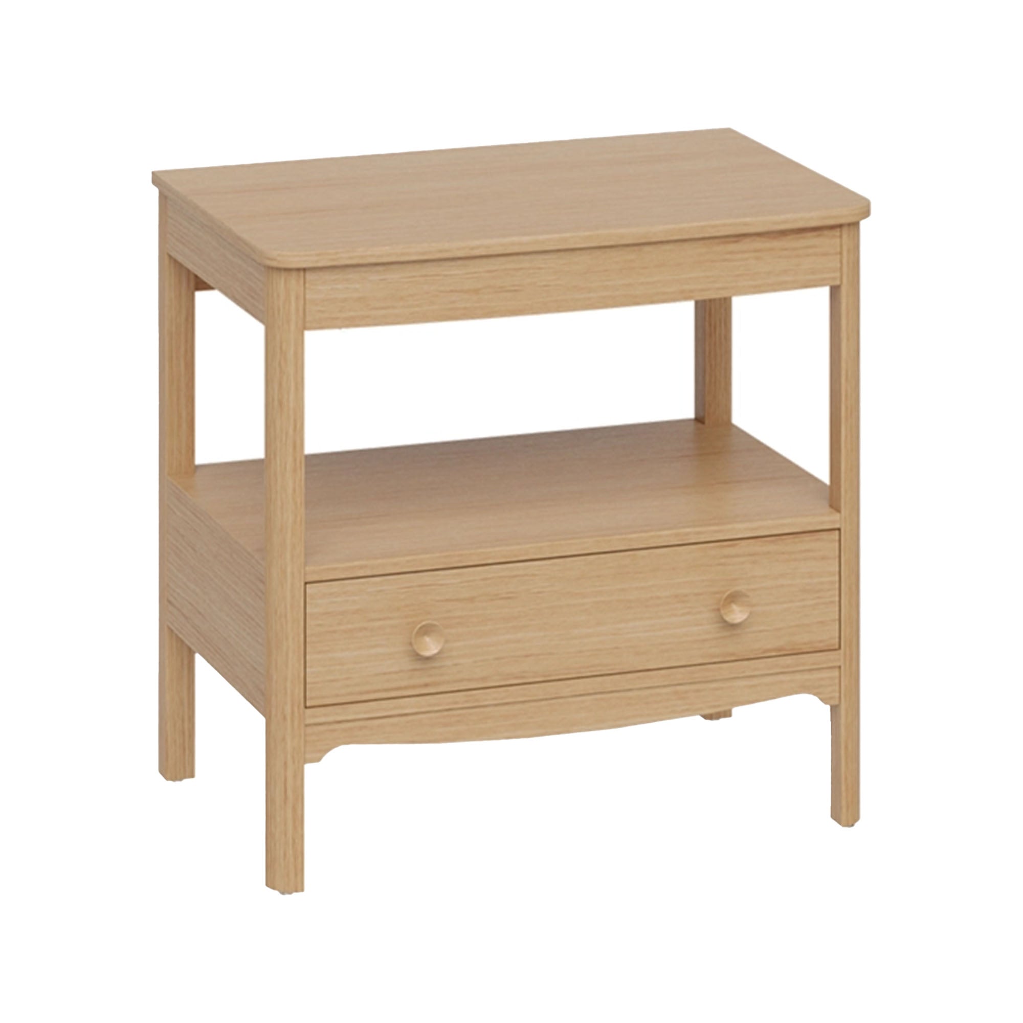 burlington guild 850 floorstanding single drawer vanity unit oak worktop light oak