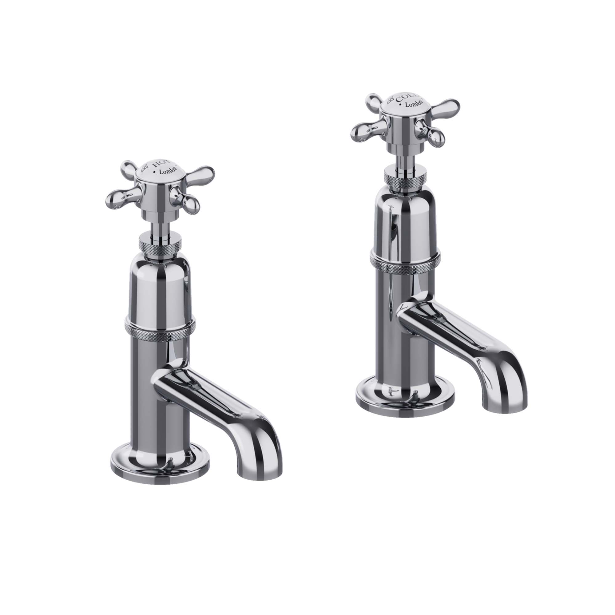 burlington guild basin pillar tap chrome