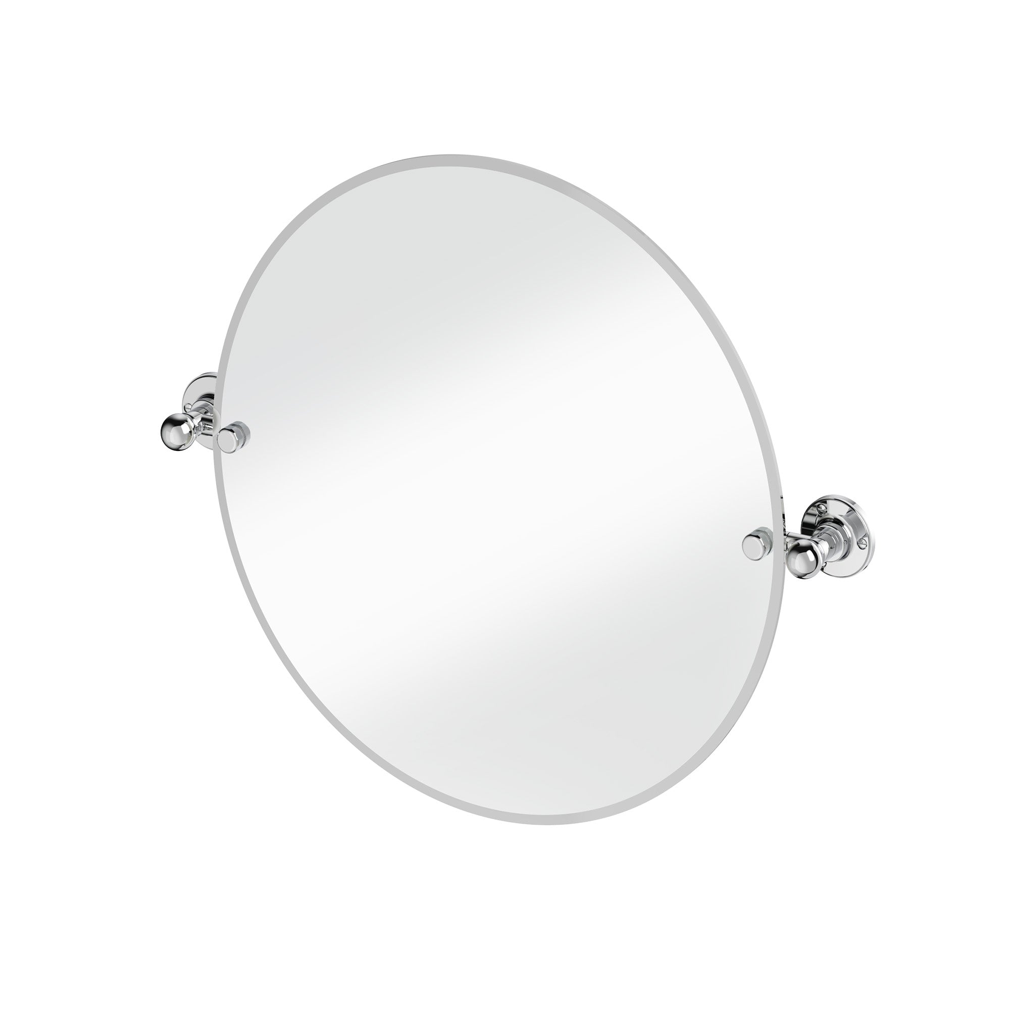 burlington round hinged mirror 5
500mm with 1850 fixings chrome