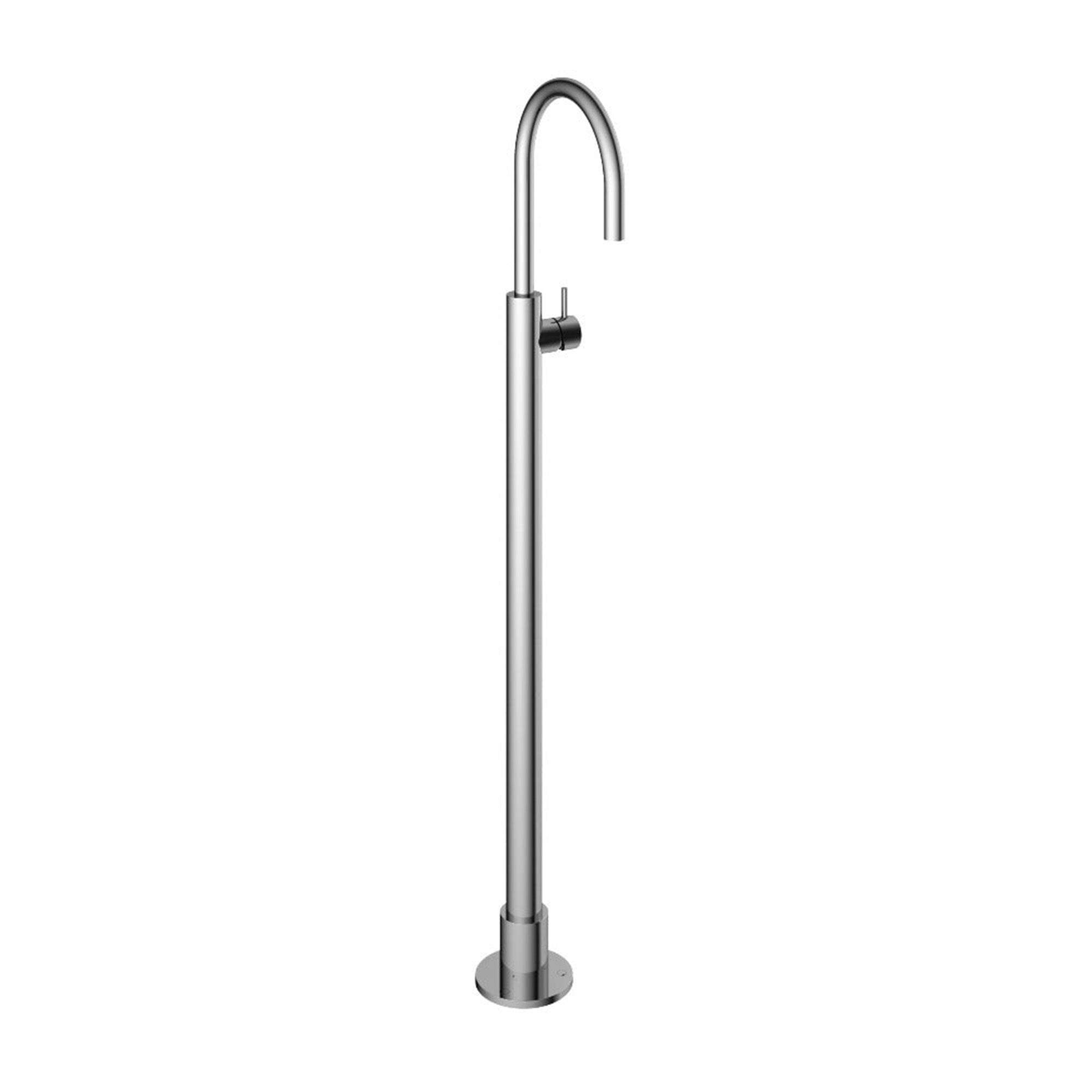 cobber floorstanding basin mixer tap chrome