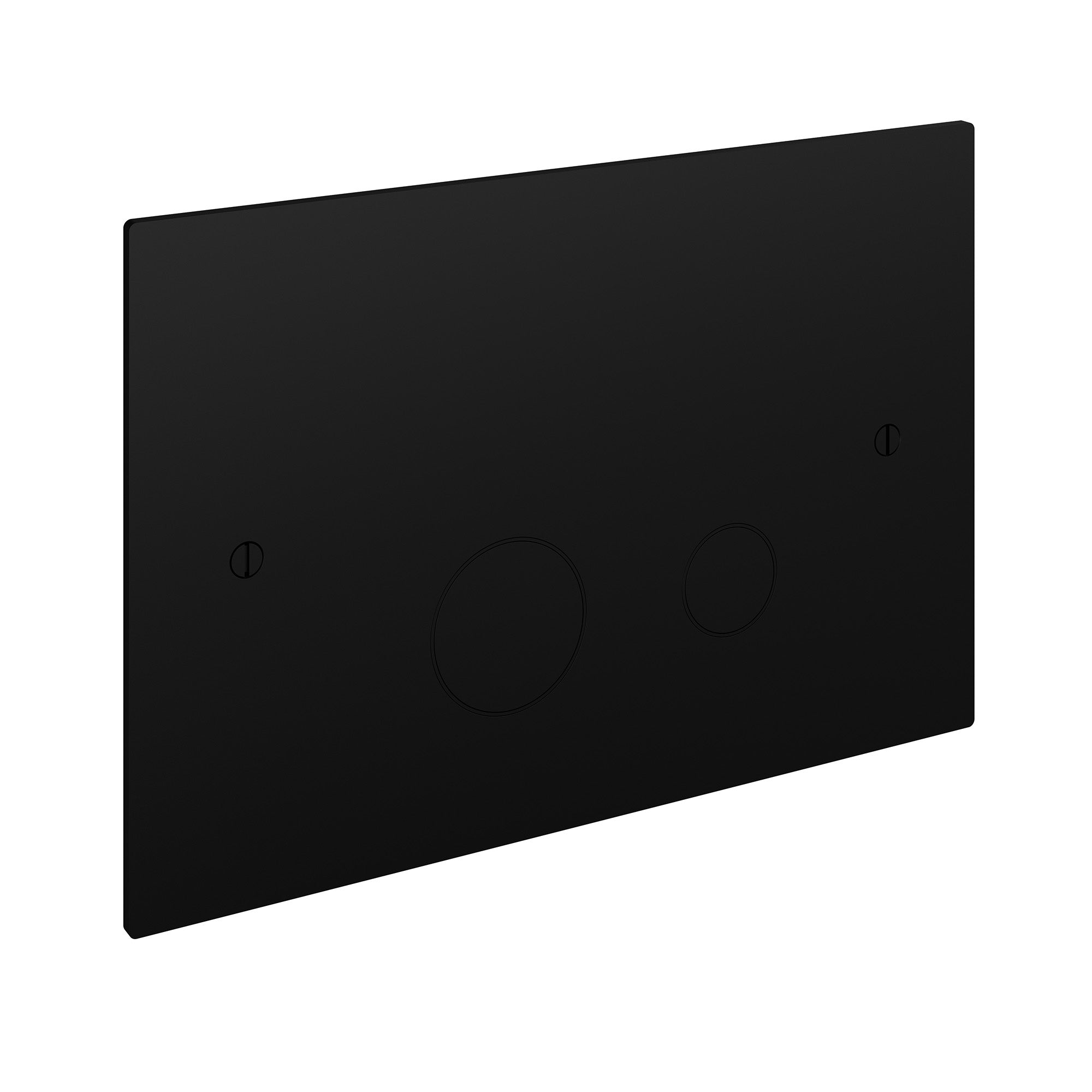 cobber flush cover plate for geberit concealed cistern matt black