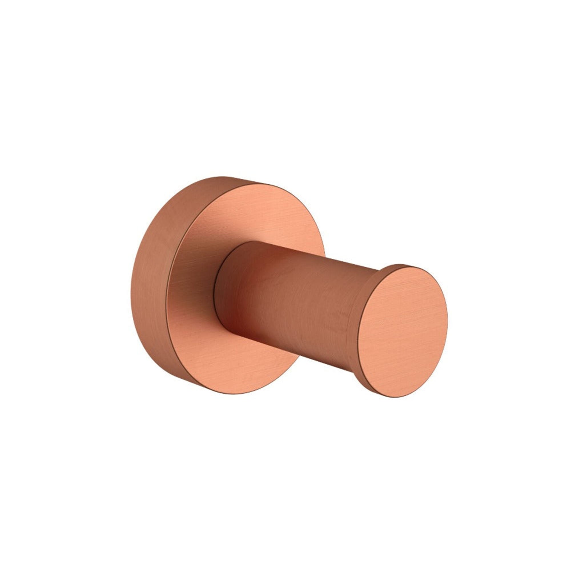 cobber robe hook brushed copper