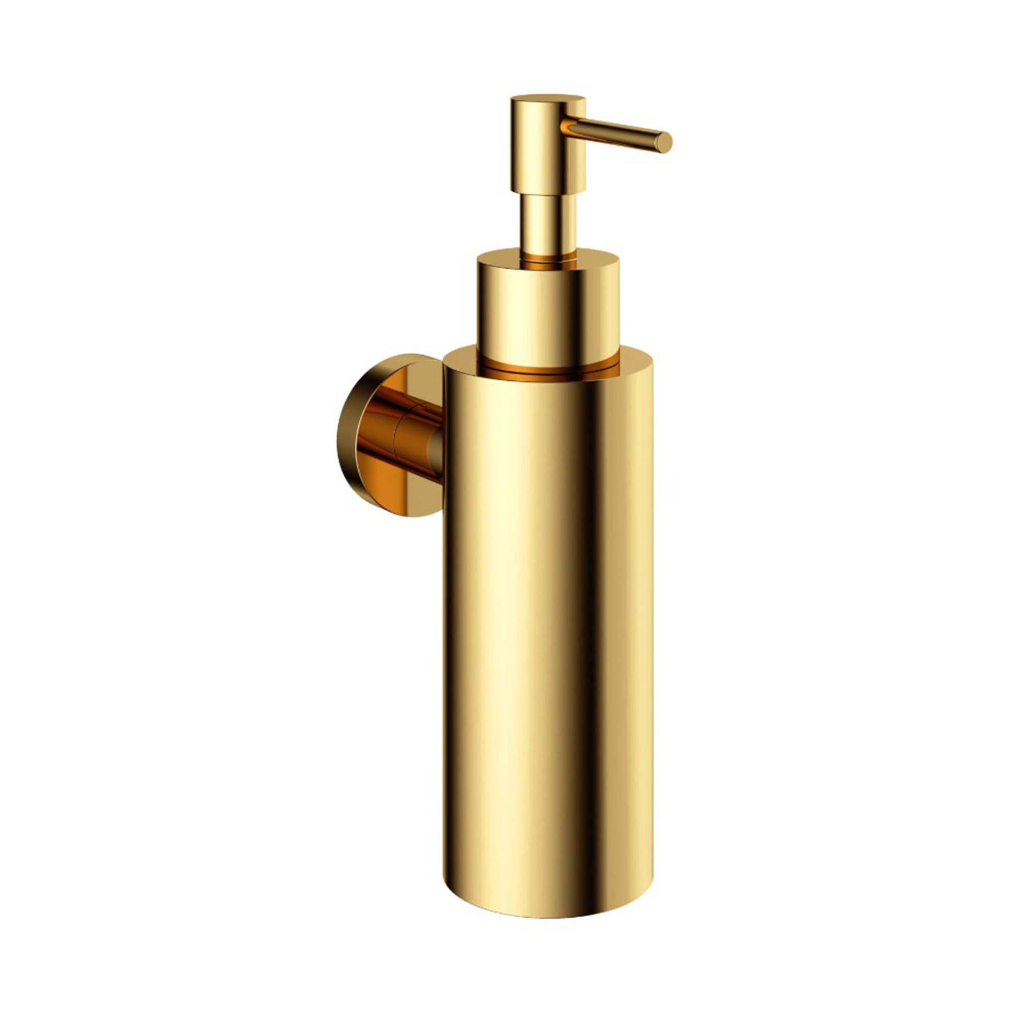 cobber soap dispenser polished brass pvd