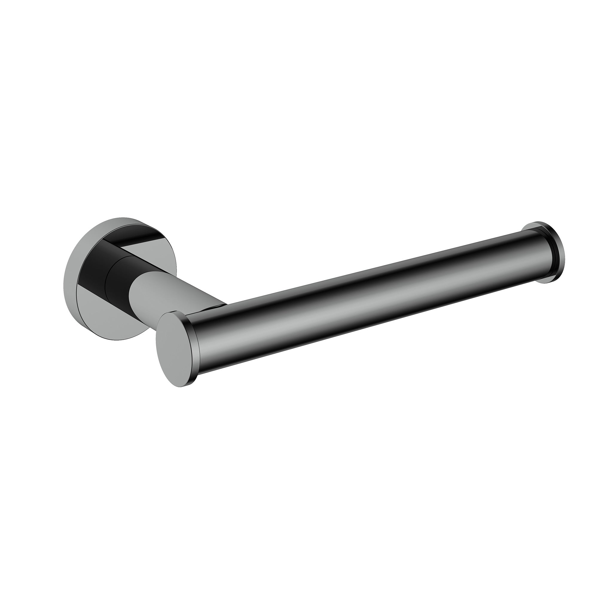 cobber toilet roll holder black chrome