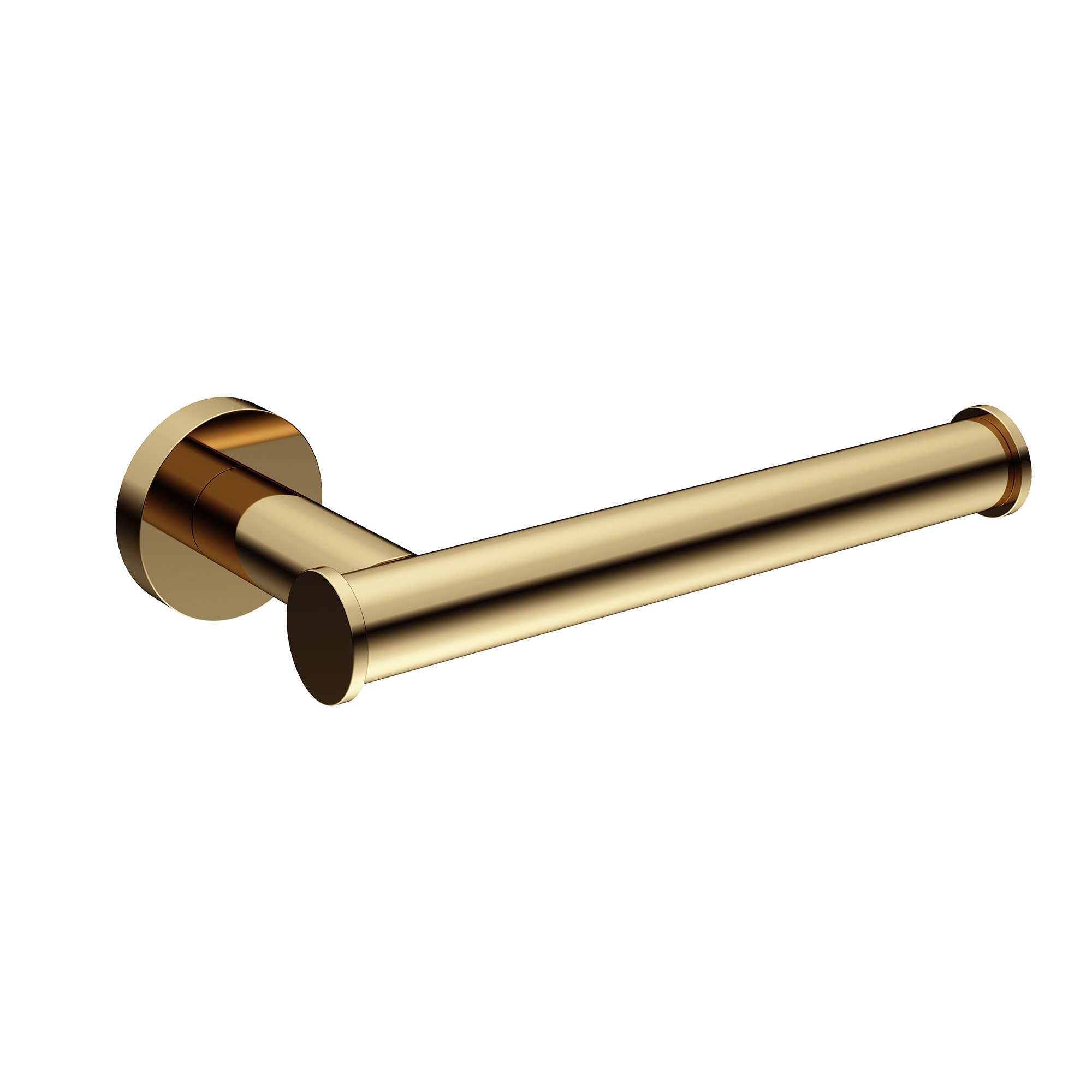 cobber toilet roll holder polished brass